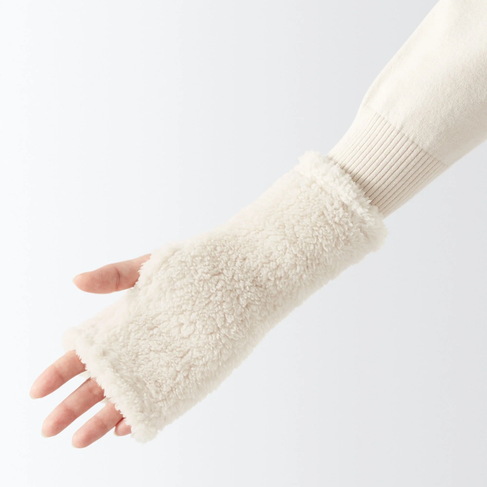 Recycled Polyester Boa Fleece Hand Warmers