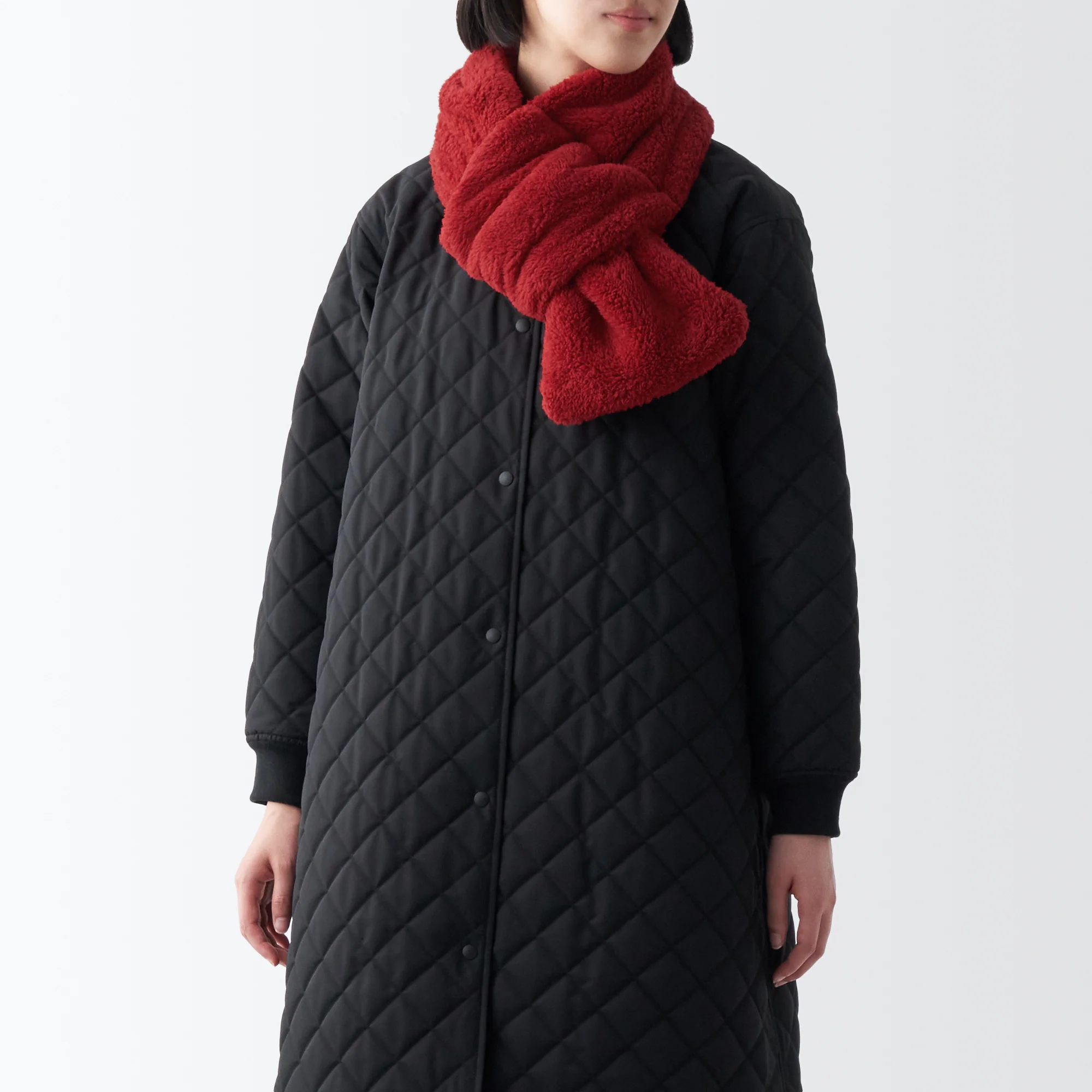 Recycled Polyester Boa Pocketable Stole