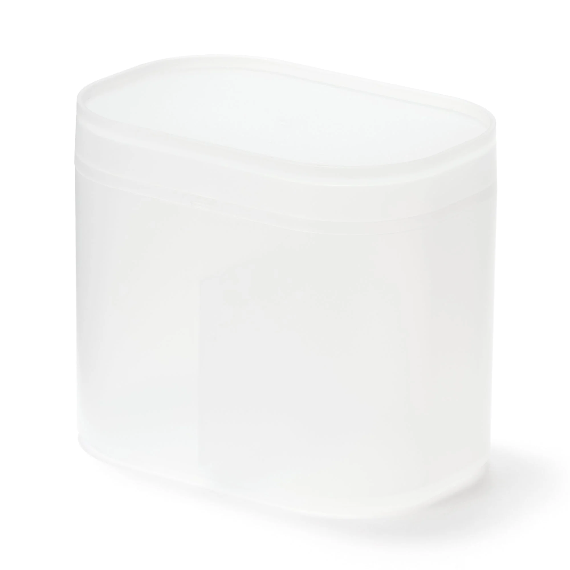Recycled Polypropylene Cotton Pad and Swab Case with Lid