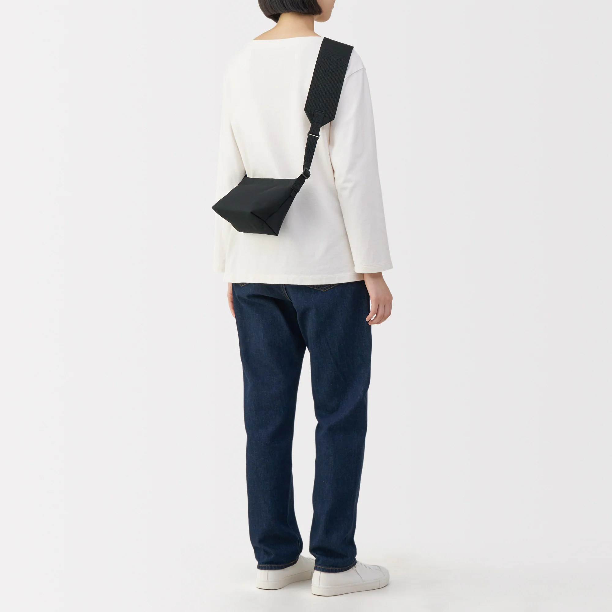 Recycled Wide Strap Mini Shoulder Bag - Image 8