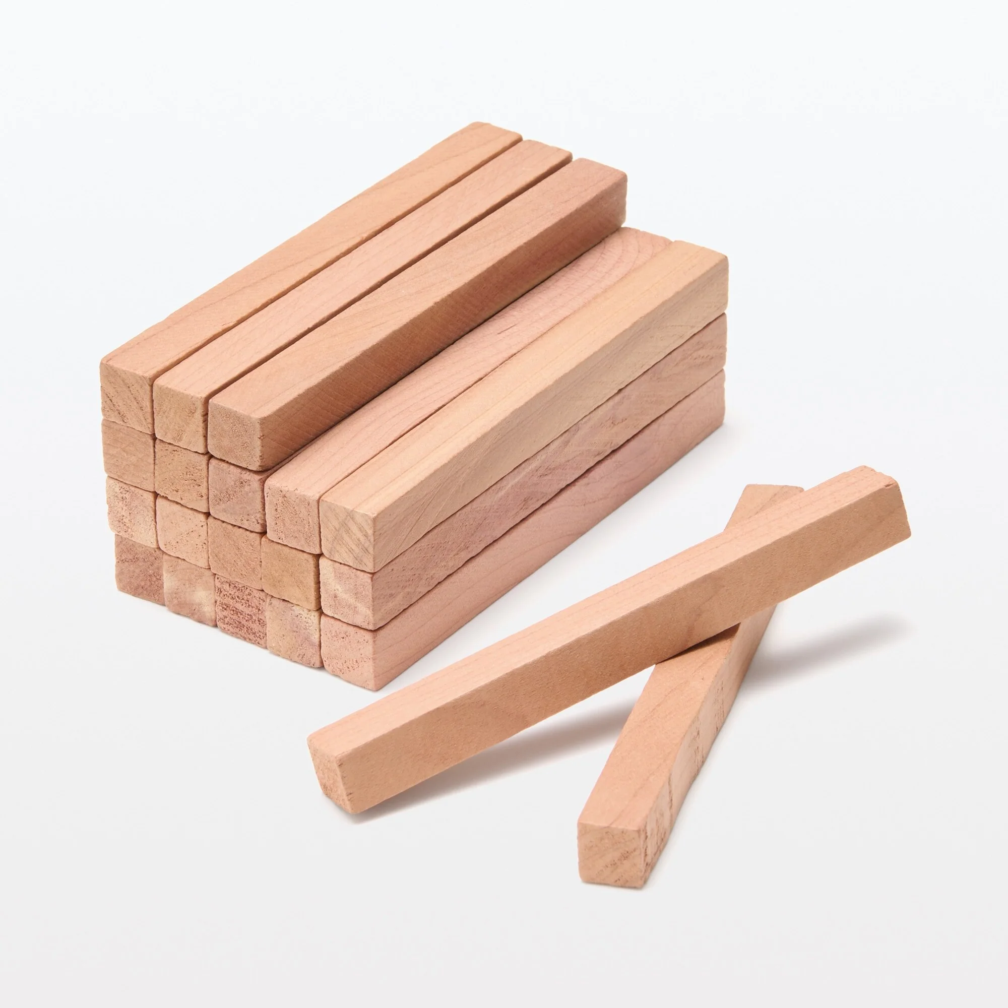 Red Cedar Block Set with Sandpaper - Image 2