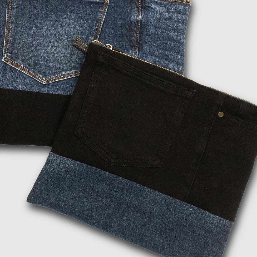 ReMUJI ReMade Denim Pouch - Image 10
