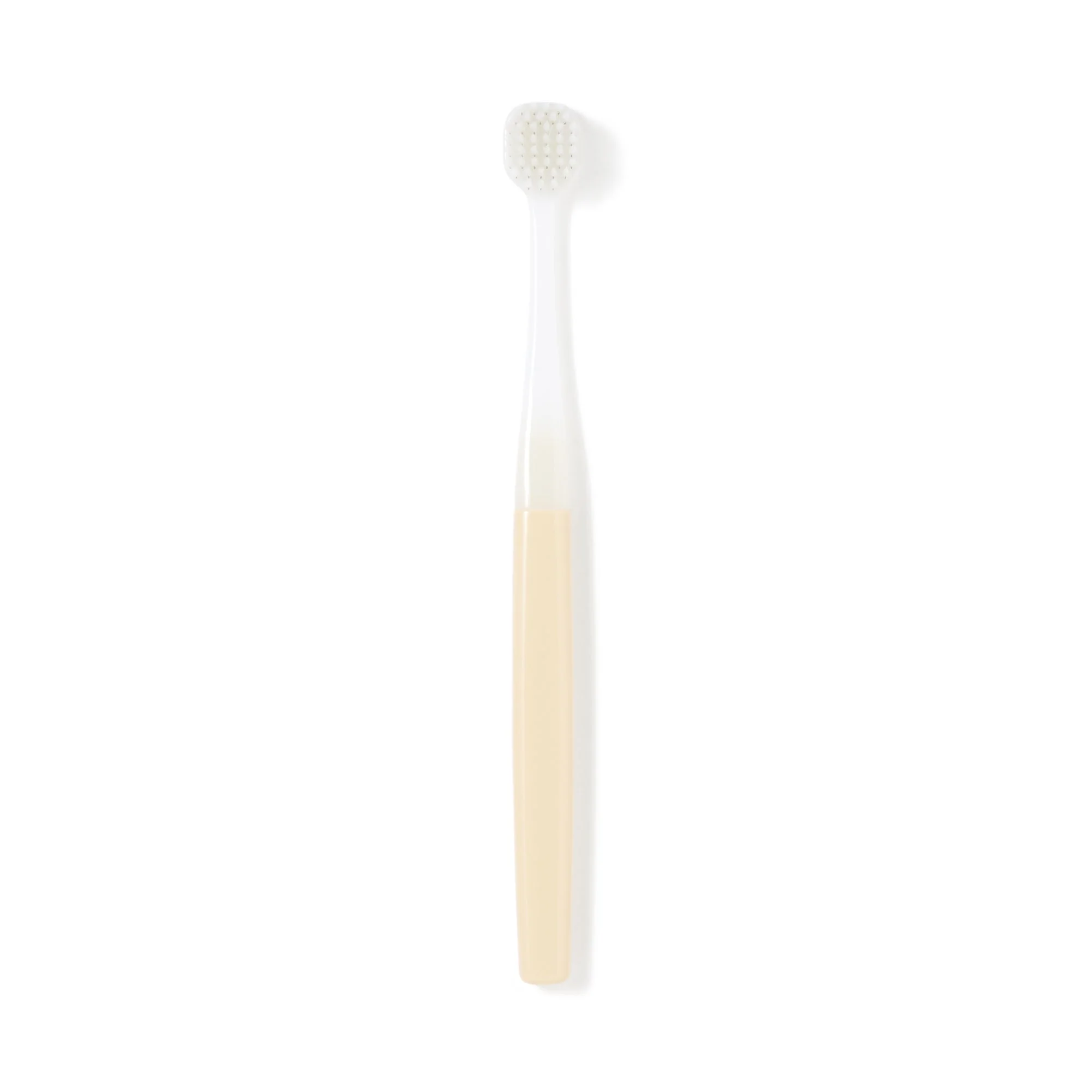 Replaceable Head Wide Soft Toothbrush - Yellow