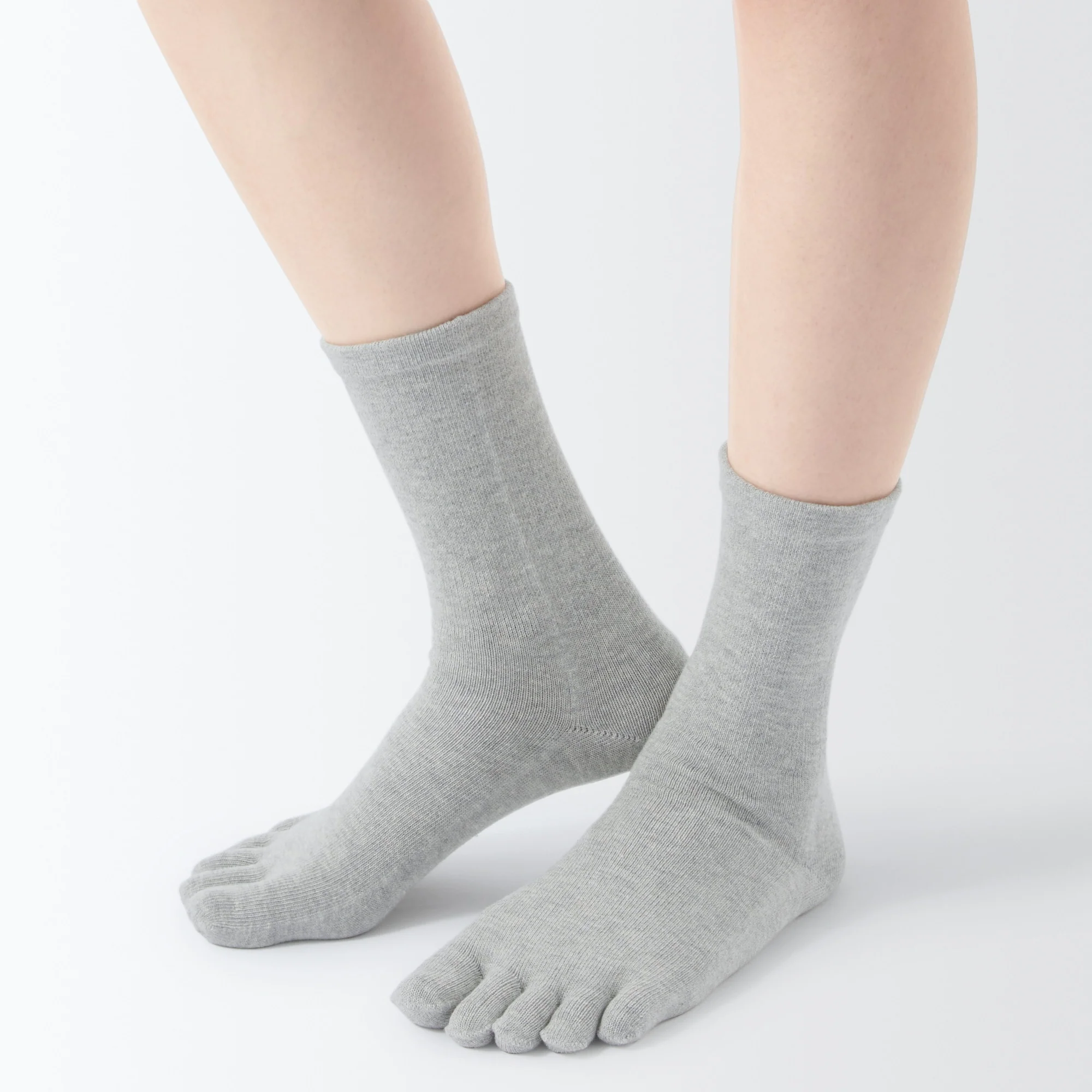 Women's Right Angle 5-Toe Loose Top Socks