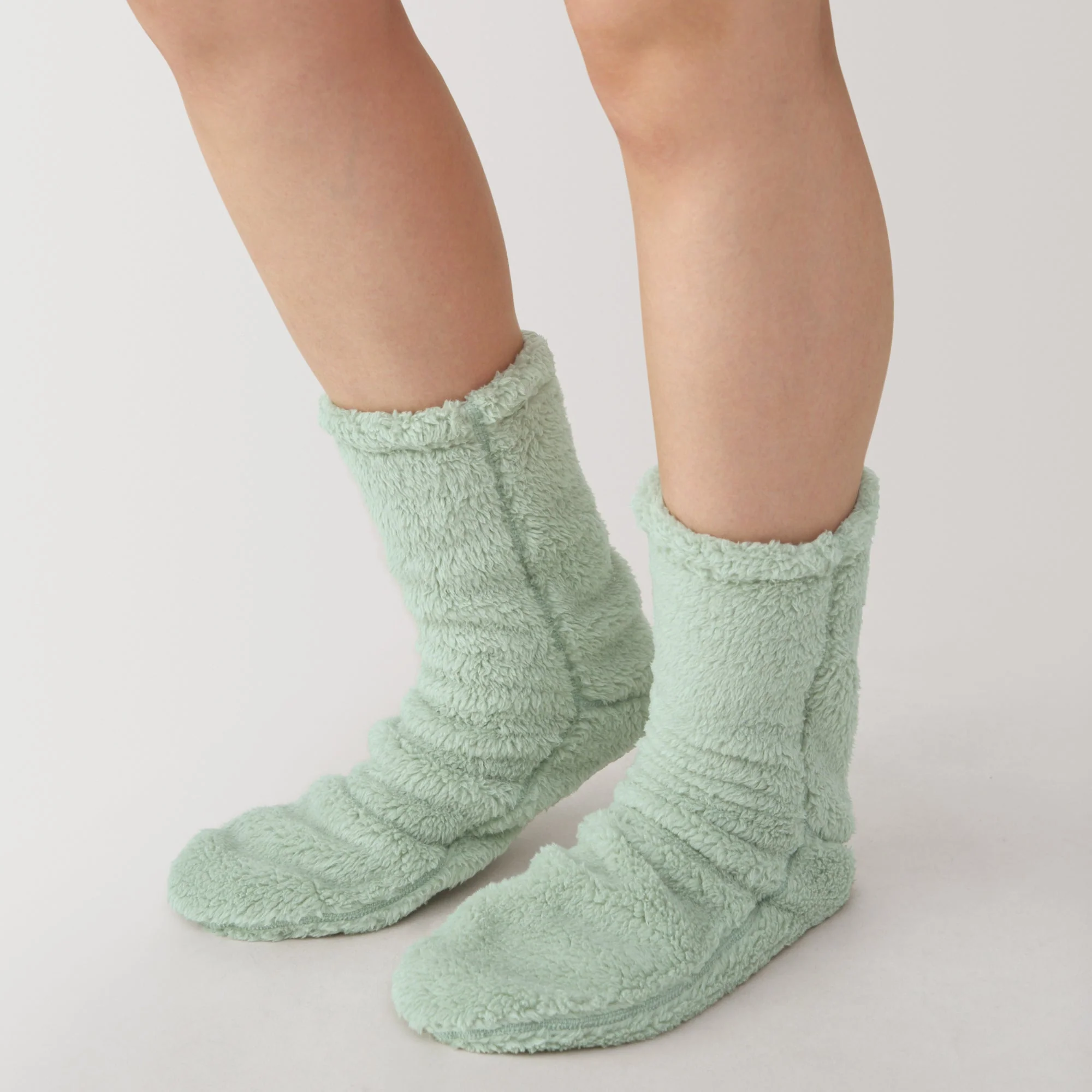 Right Angle Boa Fleece Cozy Socks - Image 12