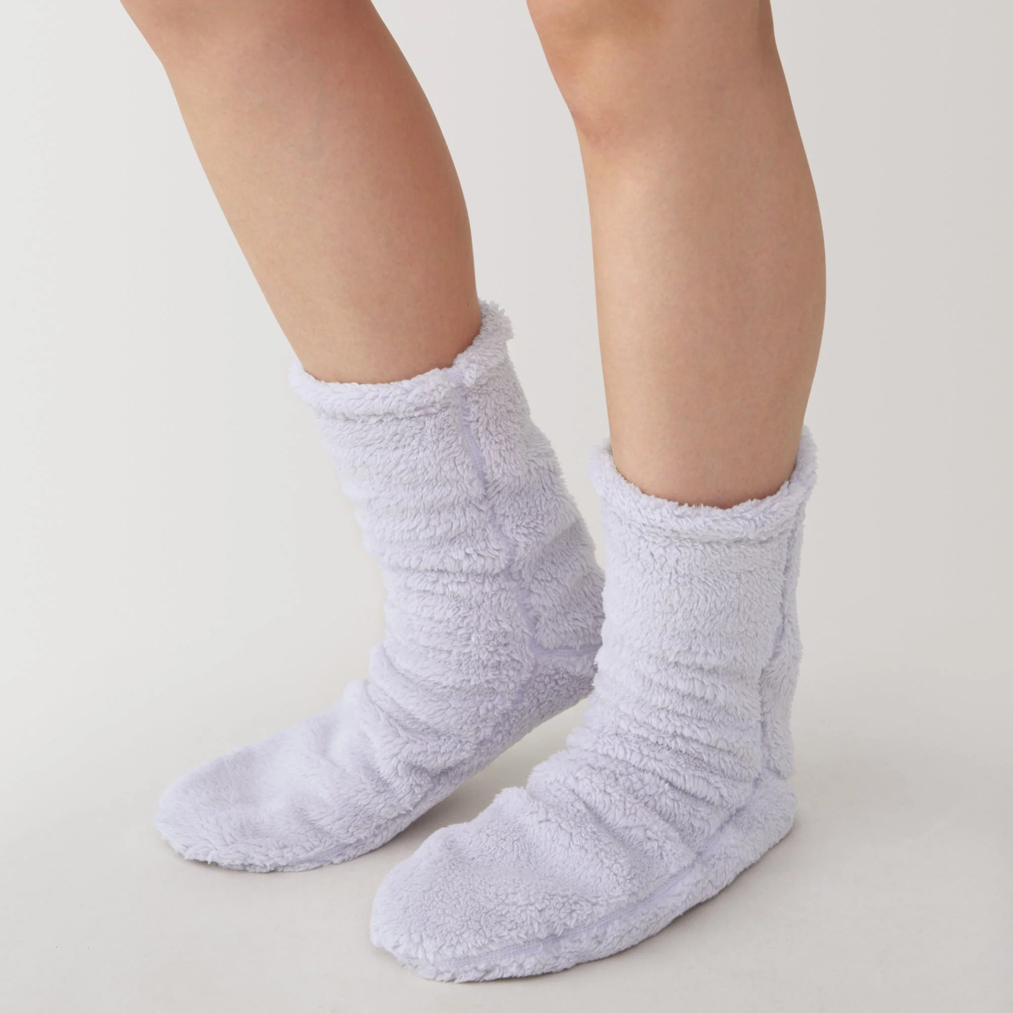 Right Angle Boa Fleece Cozy Socks - Image 16