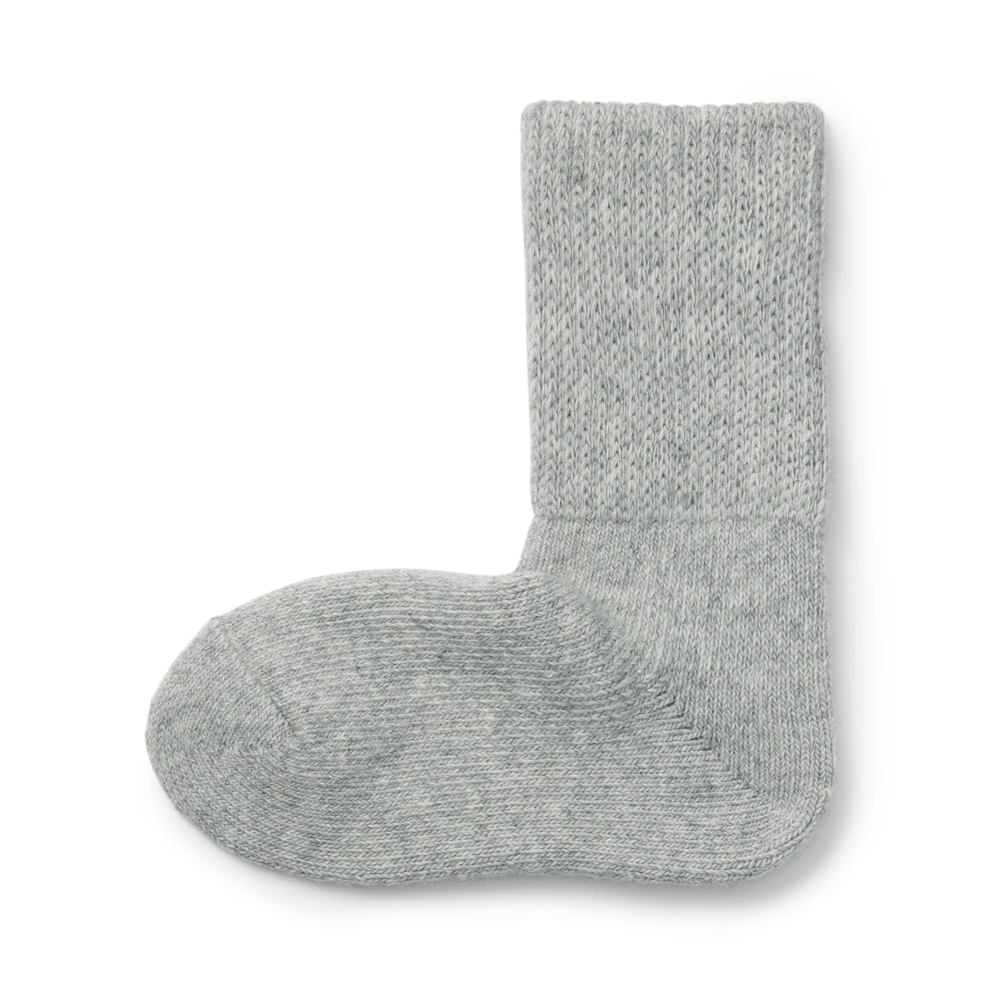 Loose Top Yak Blend Wool Cozy Socks - Image 6