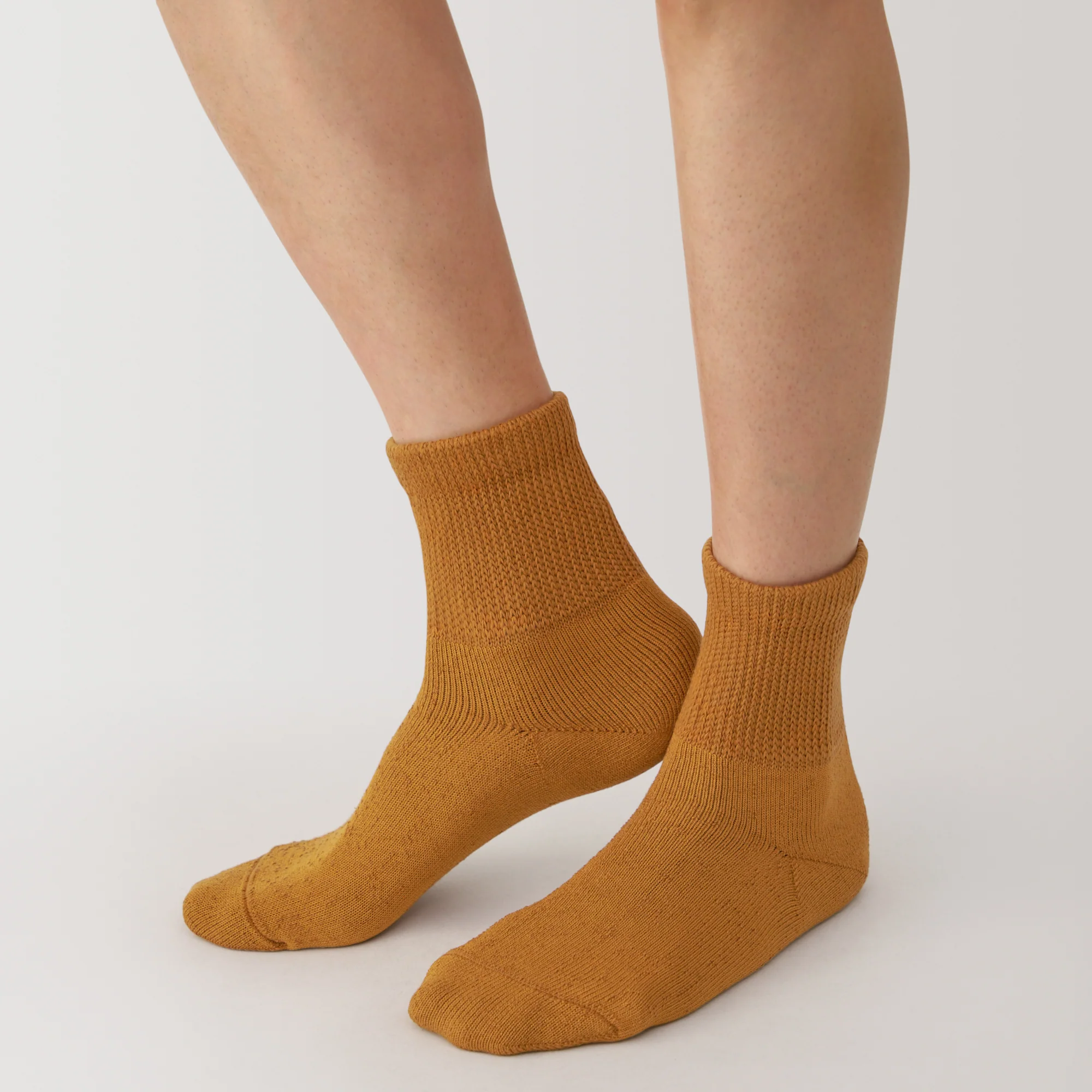 Right Angle Loose Top Pile Short Socks - Image 3