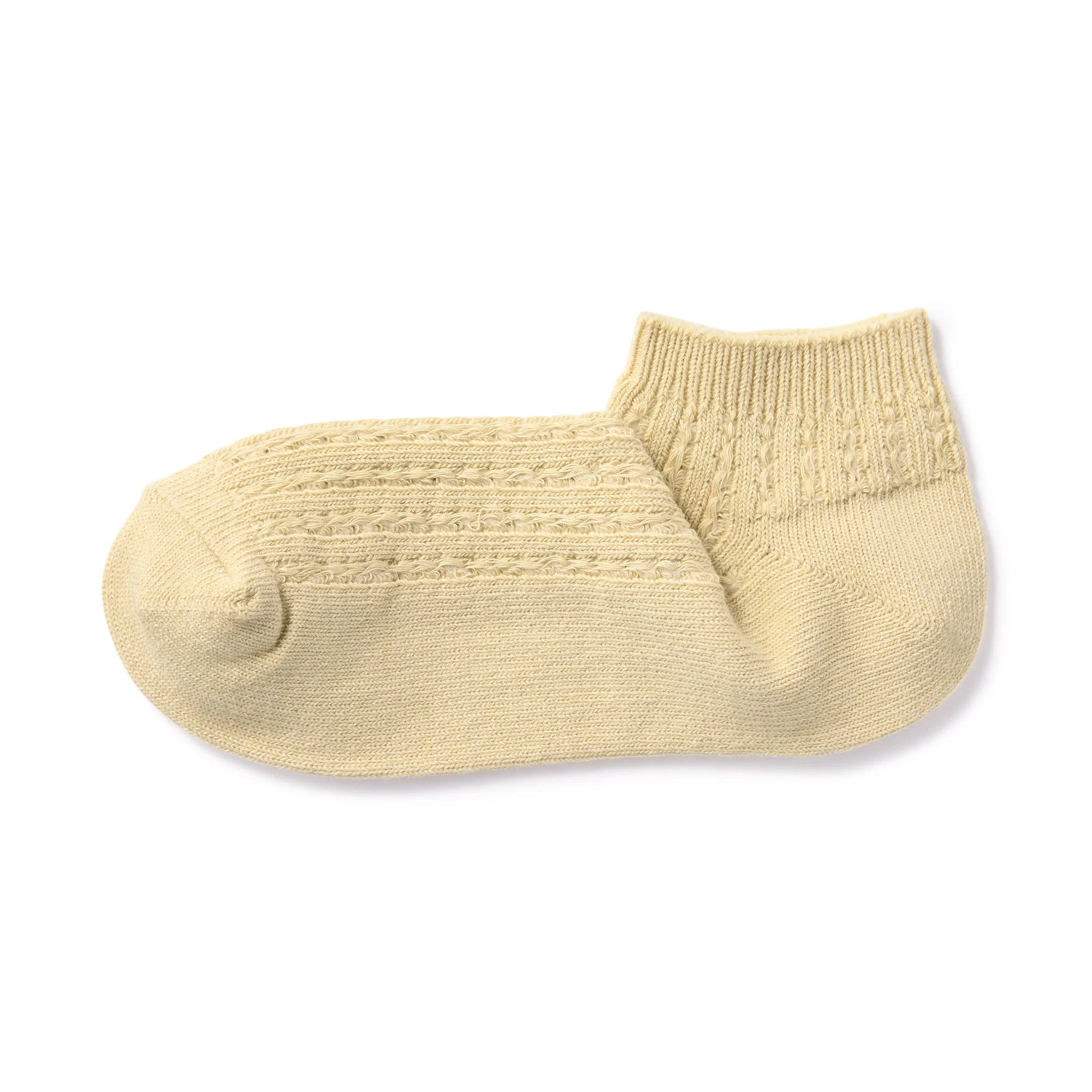 Right Angle Pattern Stitch Sneaker Socks - Image 5