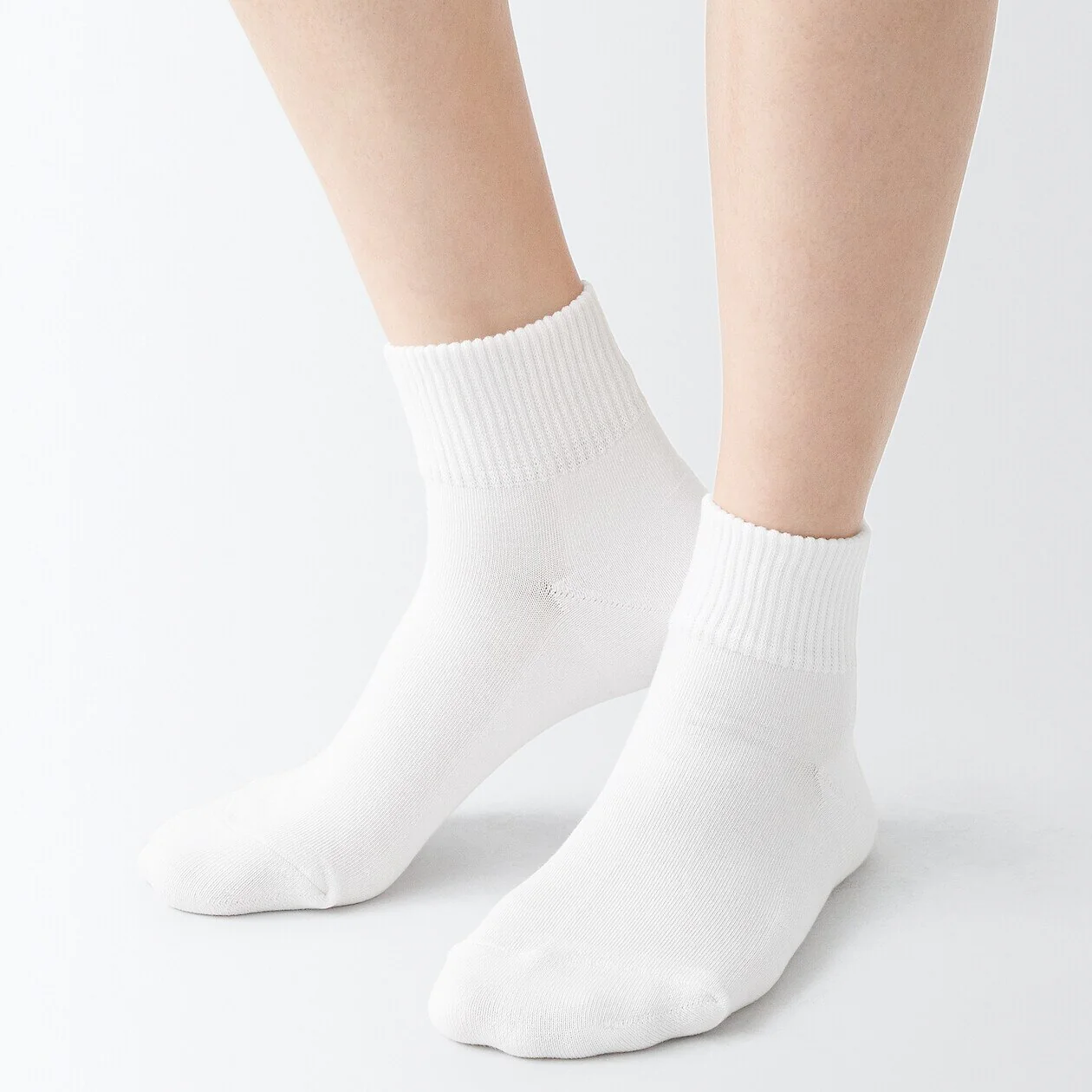 Right Angle Pile Short Socks - Image 3
