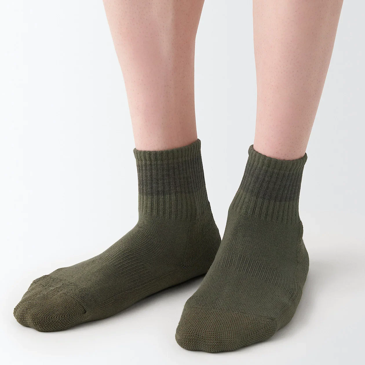 Right Angle Pile Short Socks 23-30cm - Image 7