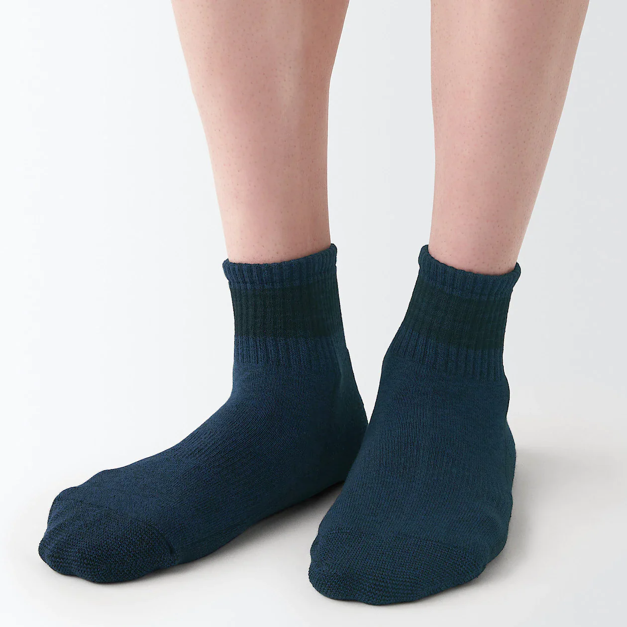 Right Angle Pile Short Socks 23-30cm - Image 9