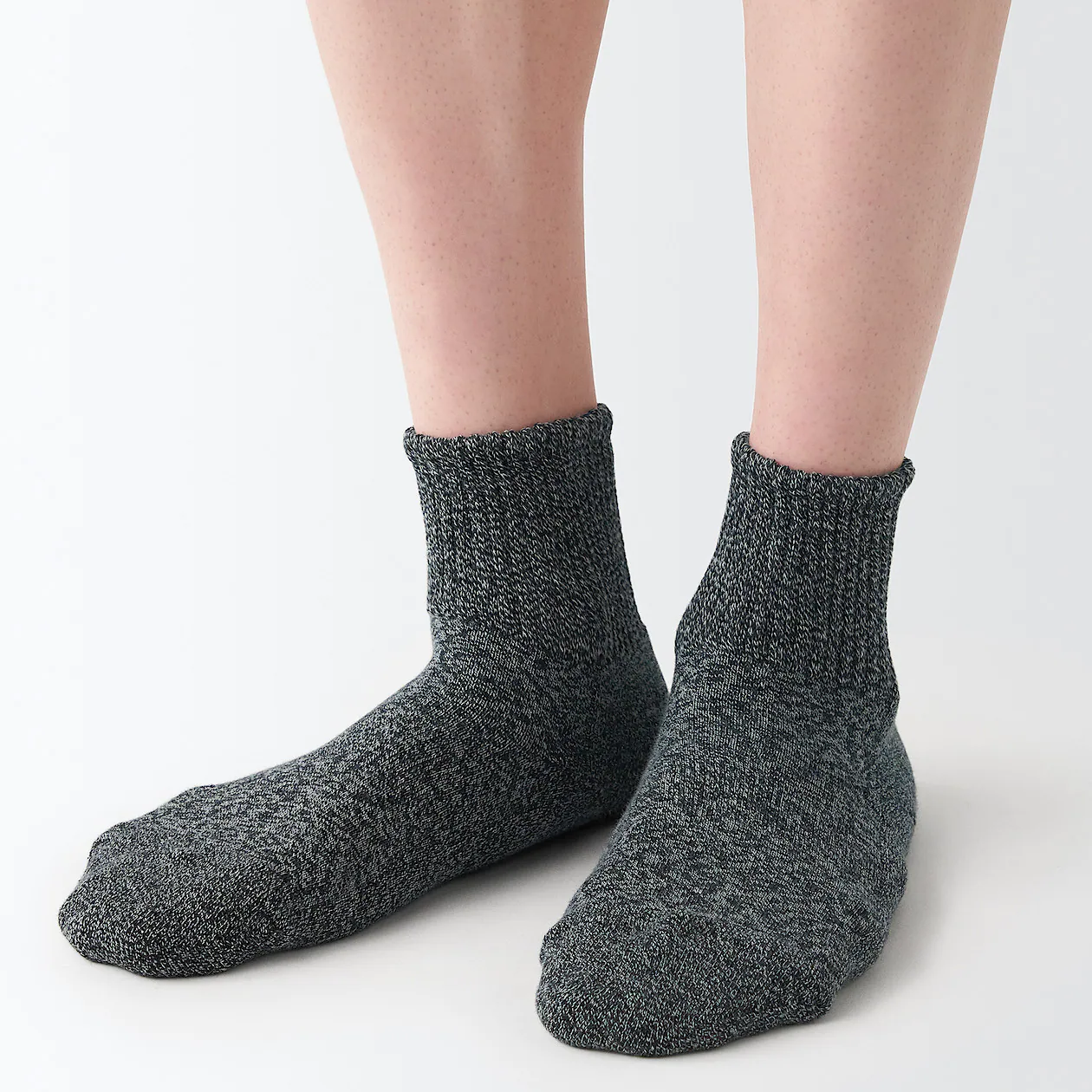 Right Angle Pile Short Socks - Image 16