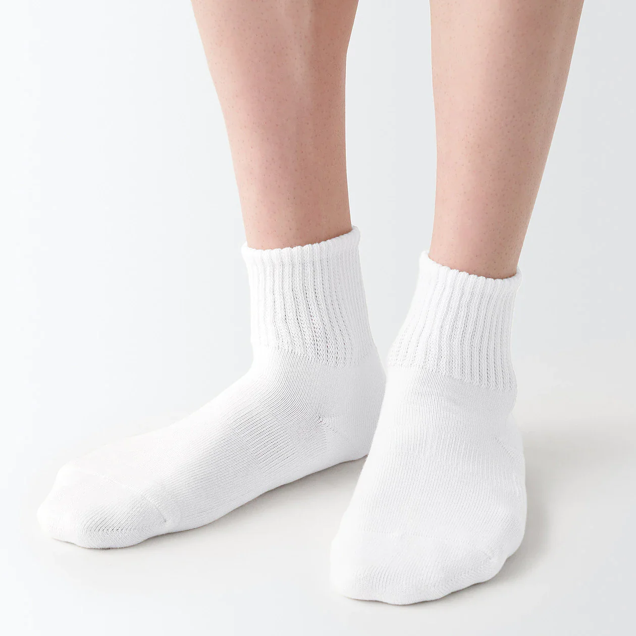 Right Angle Pile Short Socks - Image 8