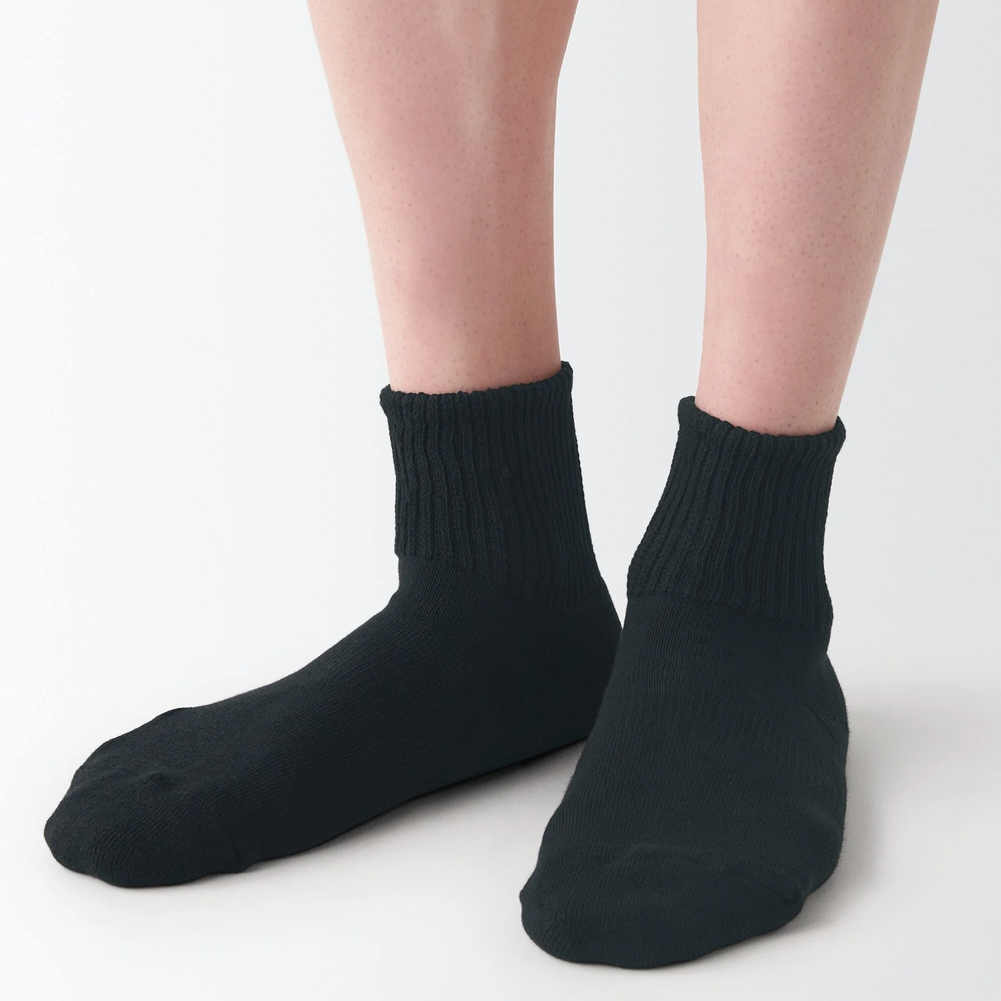 Right Angle Pile Short Socks - Image 5