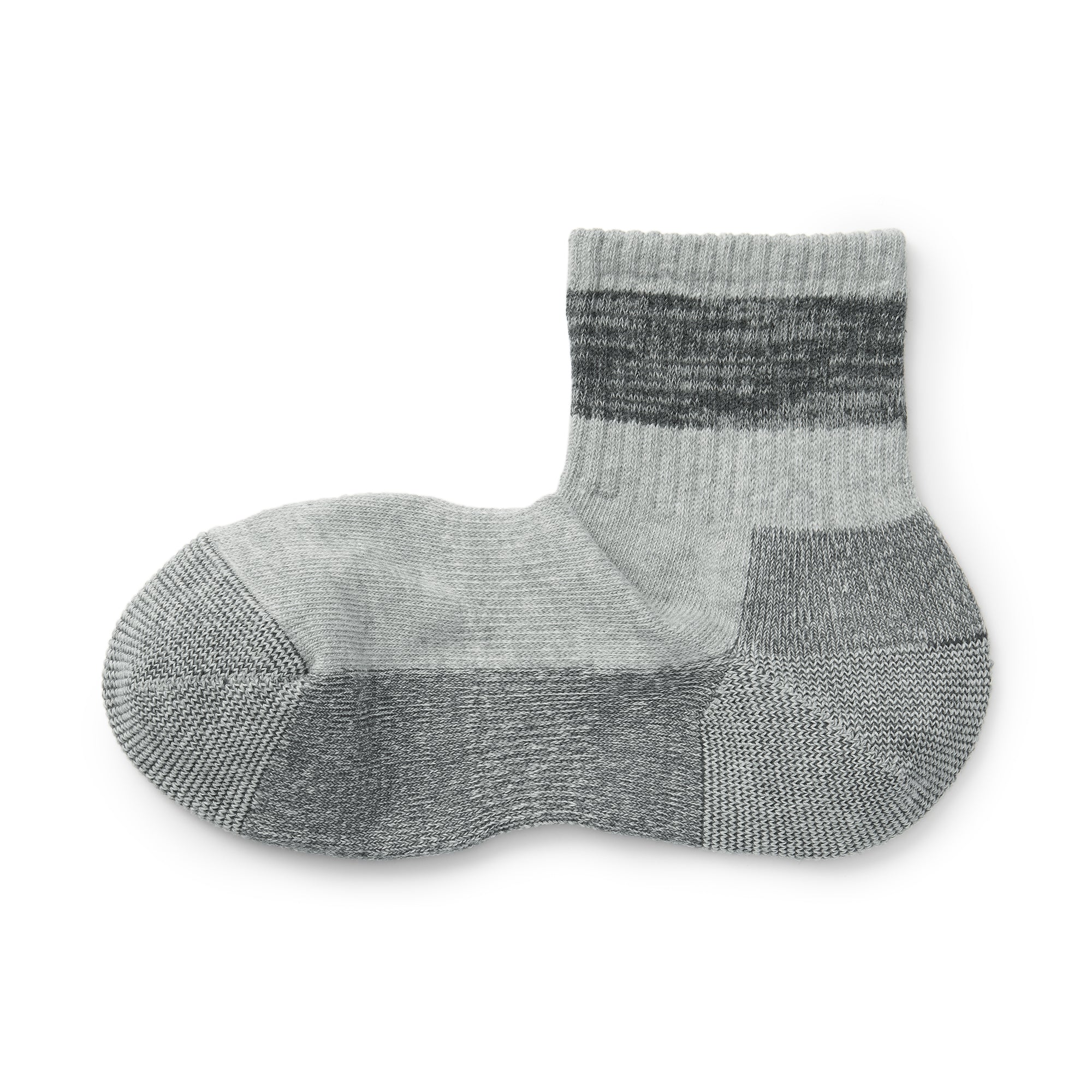 Right Angle Pile Short Socks - Pattern - Image 2
