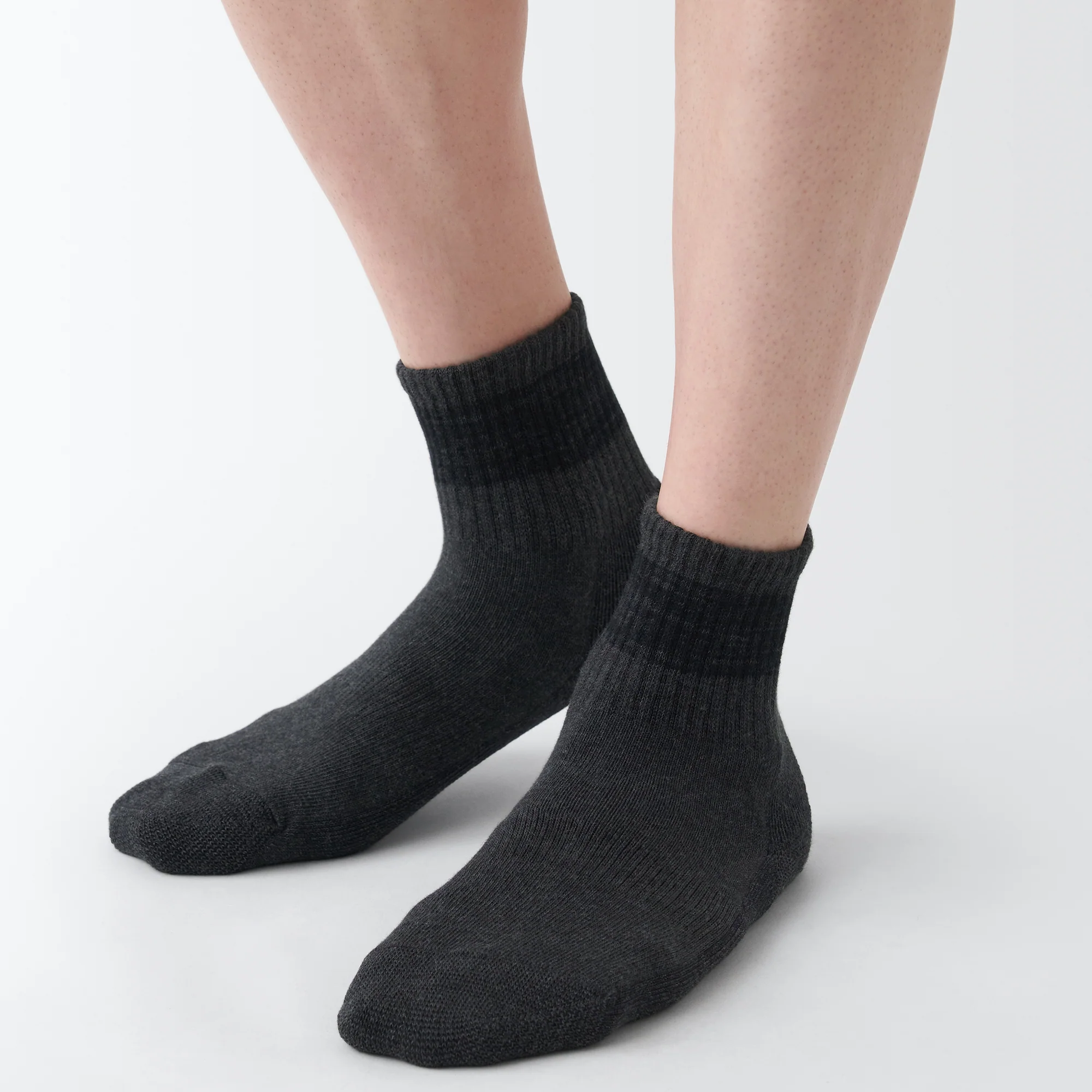 Right Angle Pile Short Socks - Pattern - Image 5