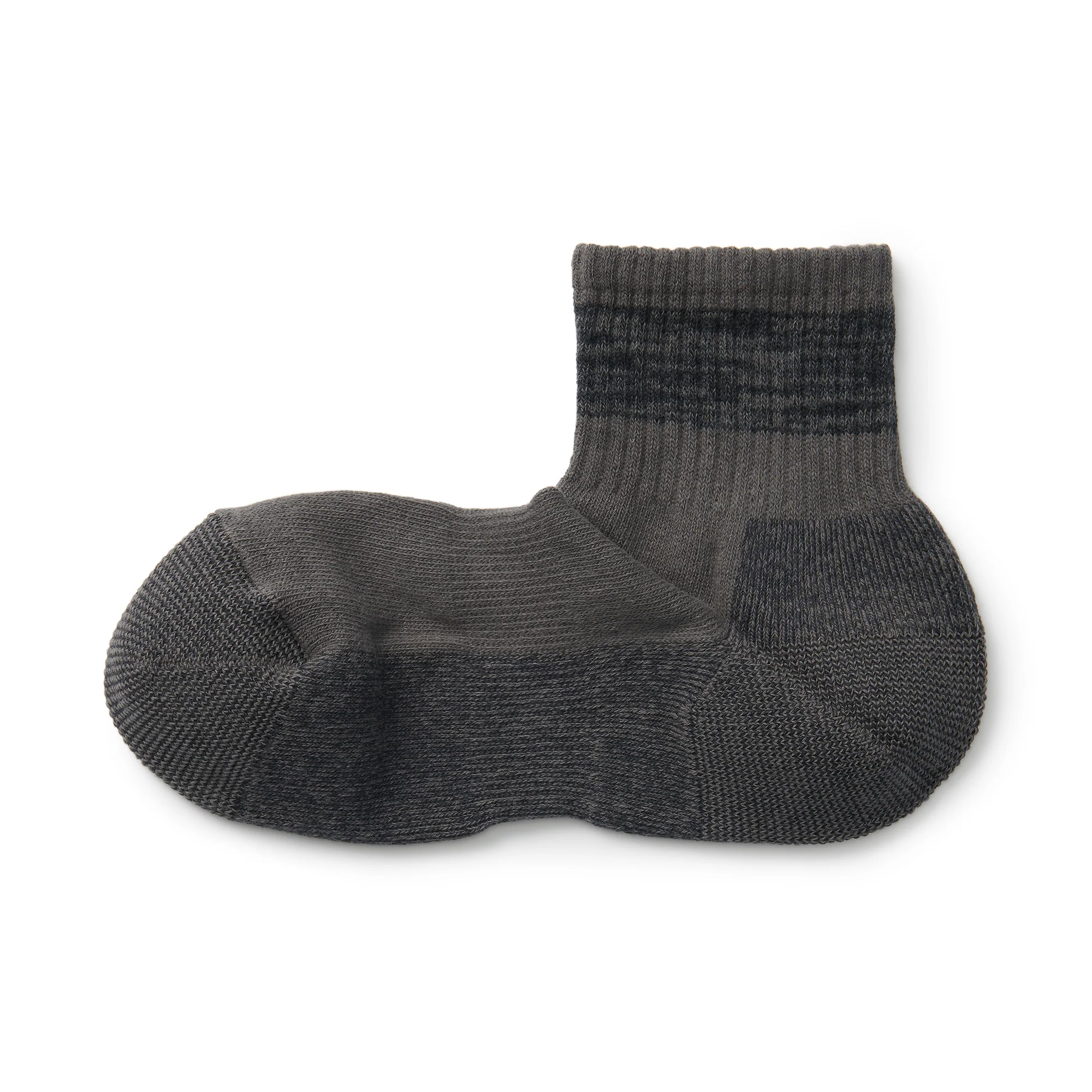 Right Angle Pile Short Socks - Pattern - Image 6
