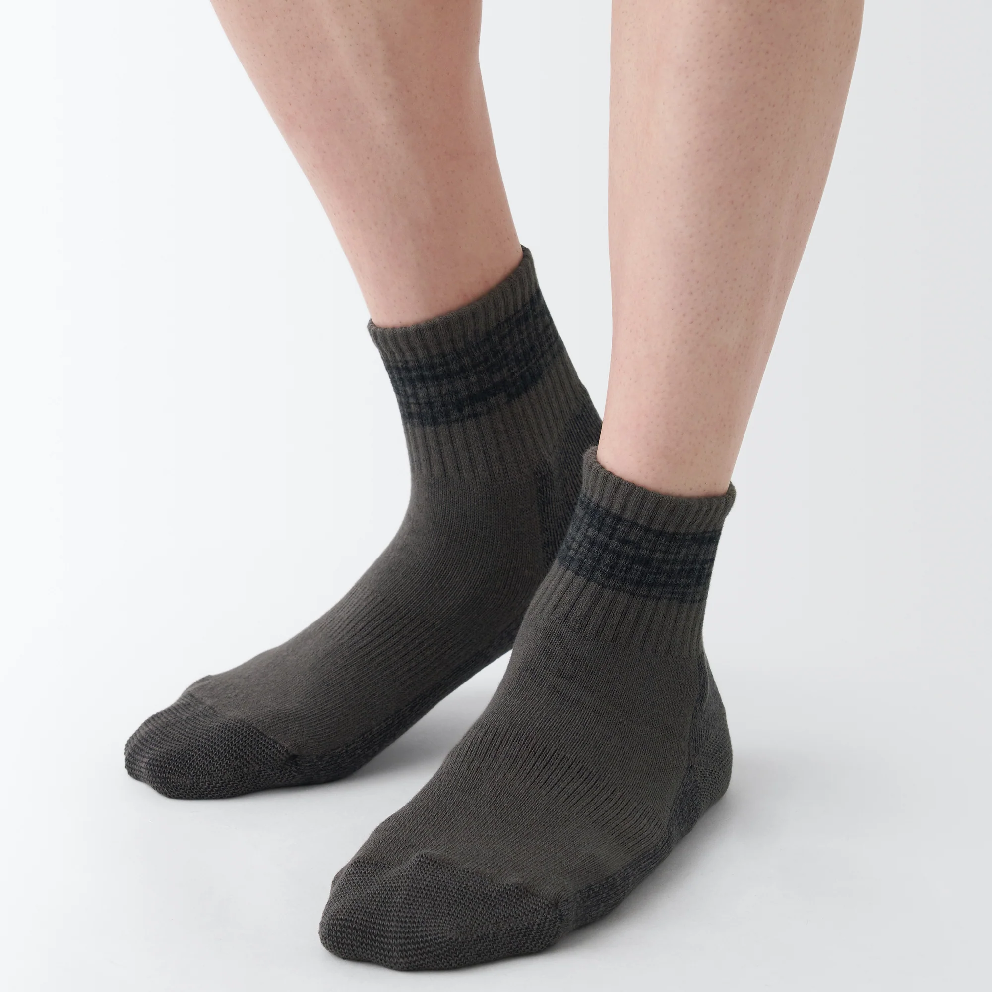 Right Angle Pile Short Socks - Pattern - Image 7