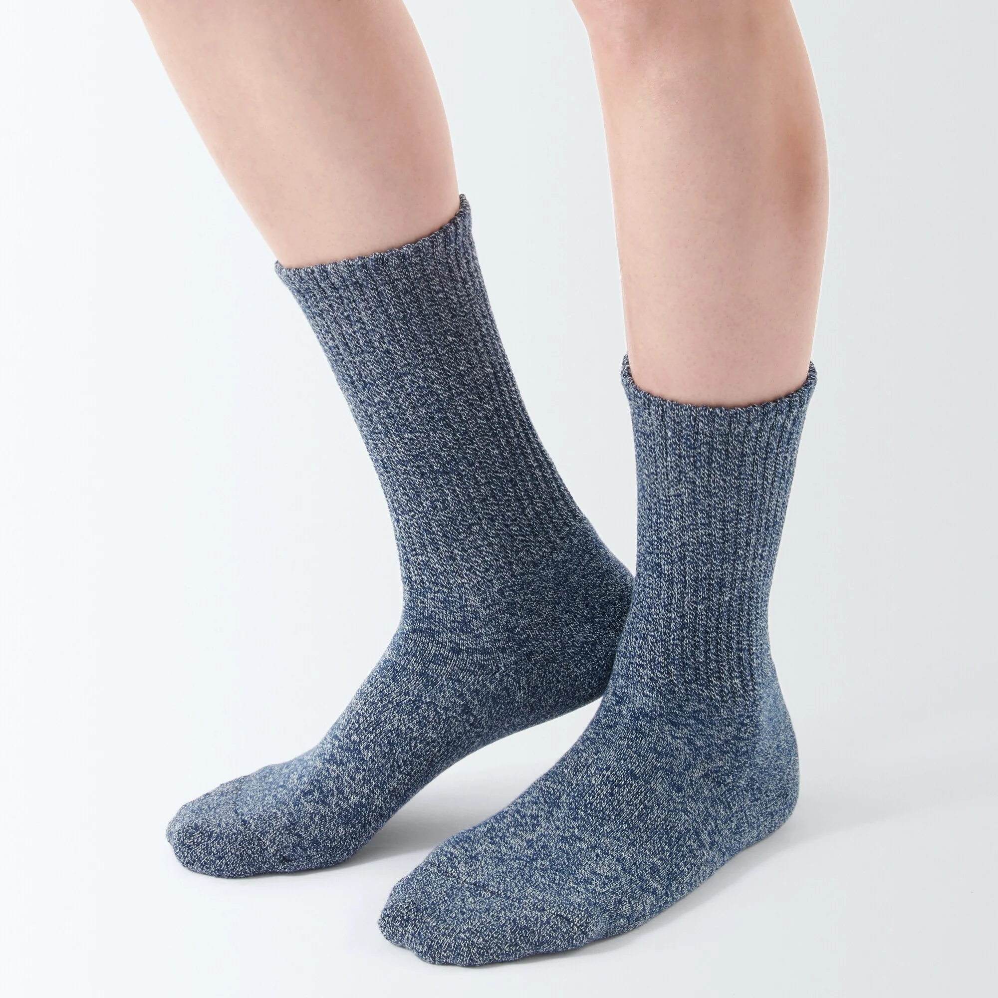 Right Angle Pile Socks