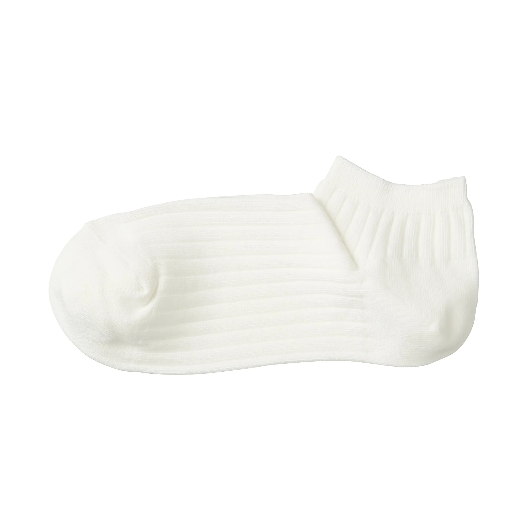 Right Angle Rib Sneaker Socks 23-25cm - Image 2