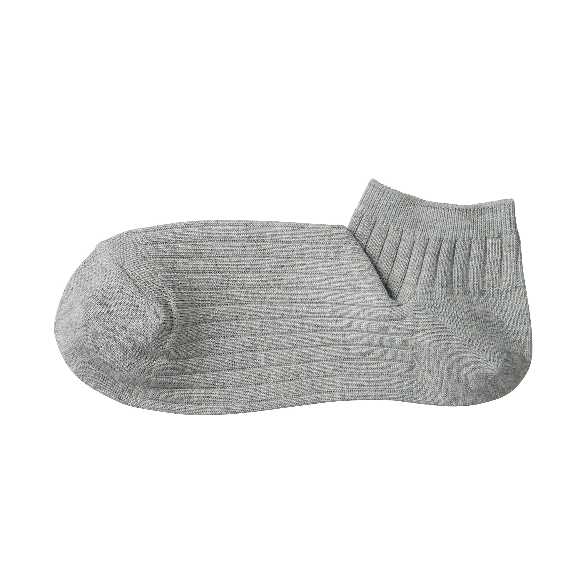 Right Angle Rib Sneaker Socks 23-25cm - Image 5