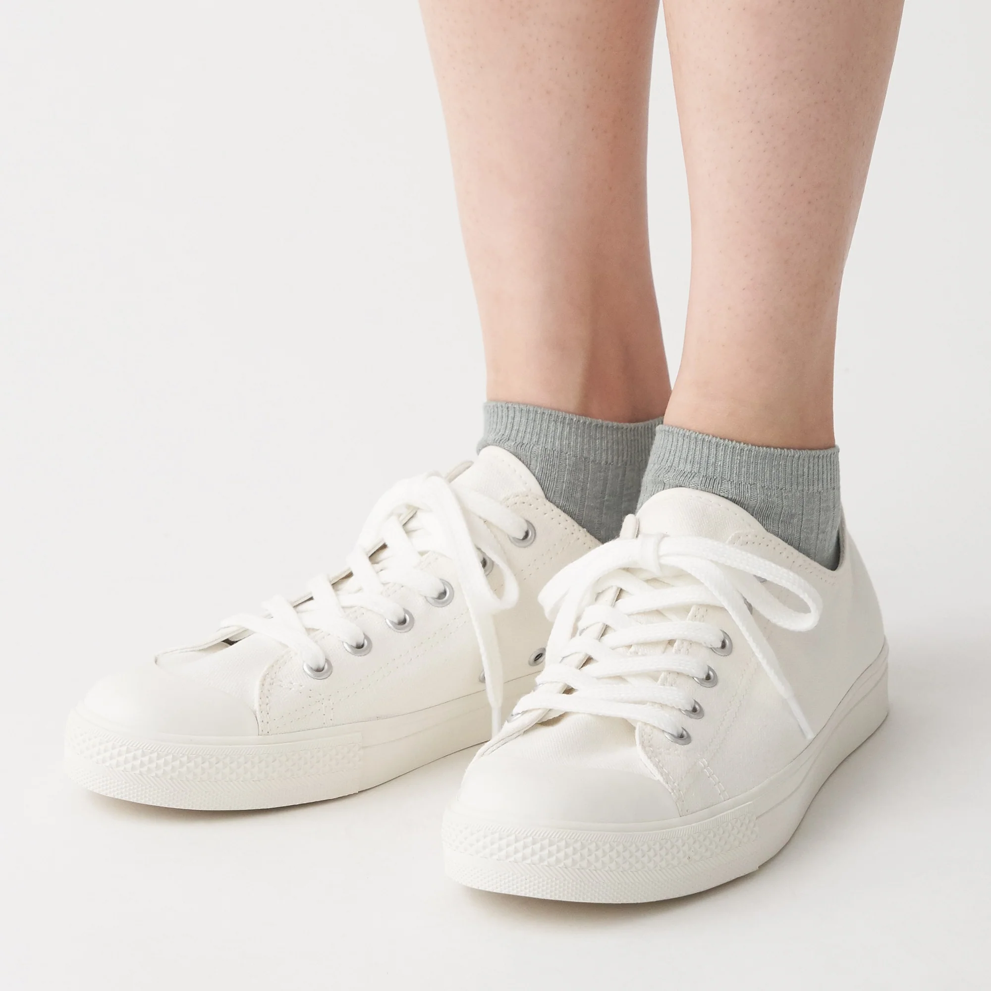 Right Angle Rib Sneaker Socks 23-25cm - Image 7