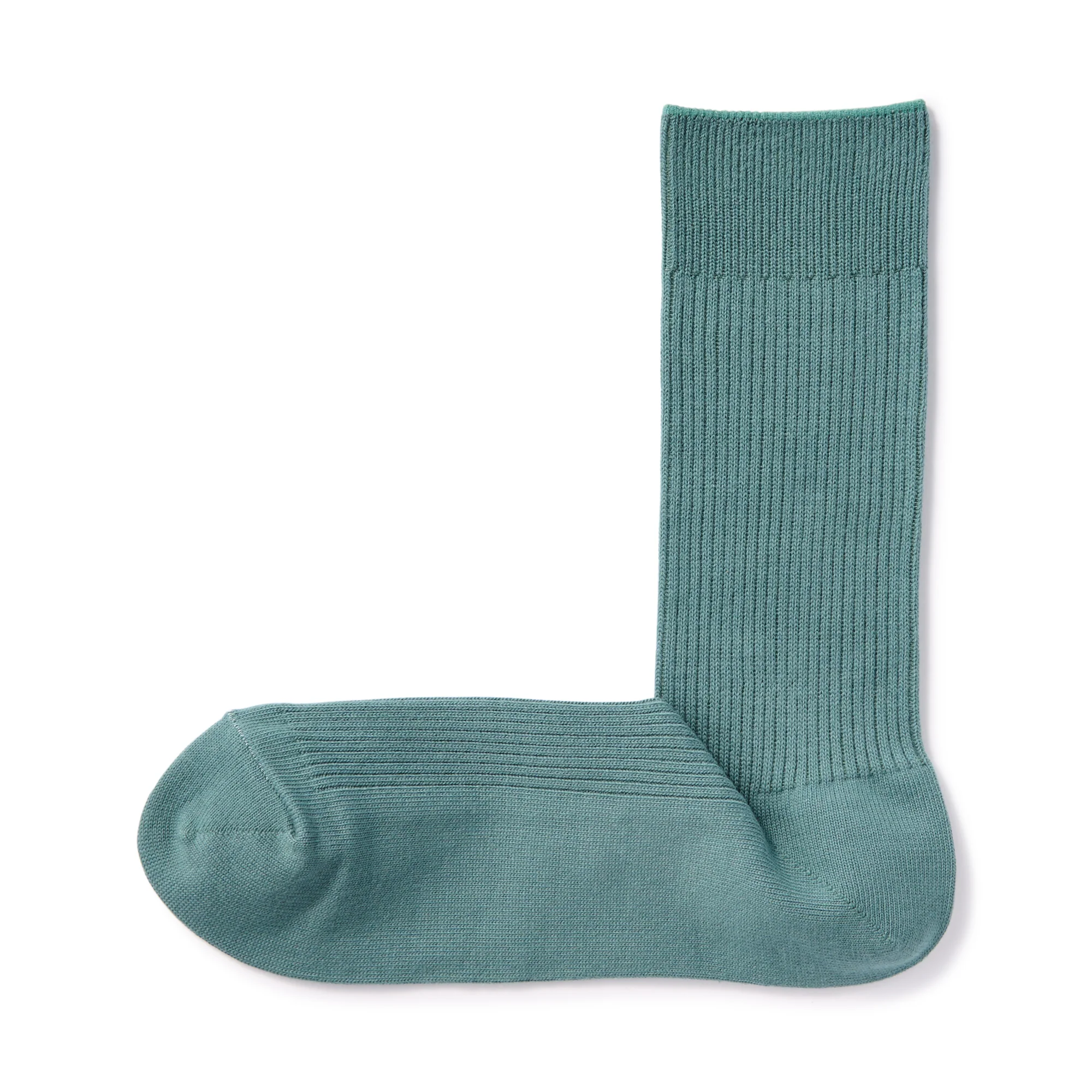 Right Angle Ribbed Long Socks - Image 2