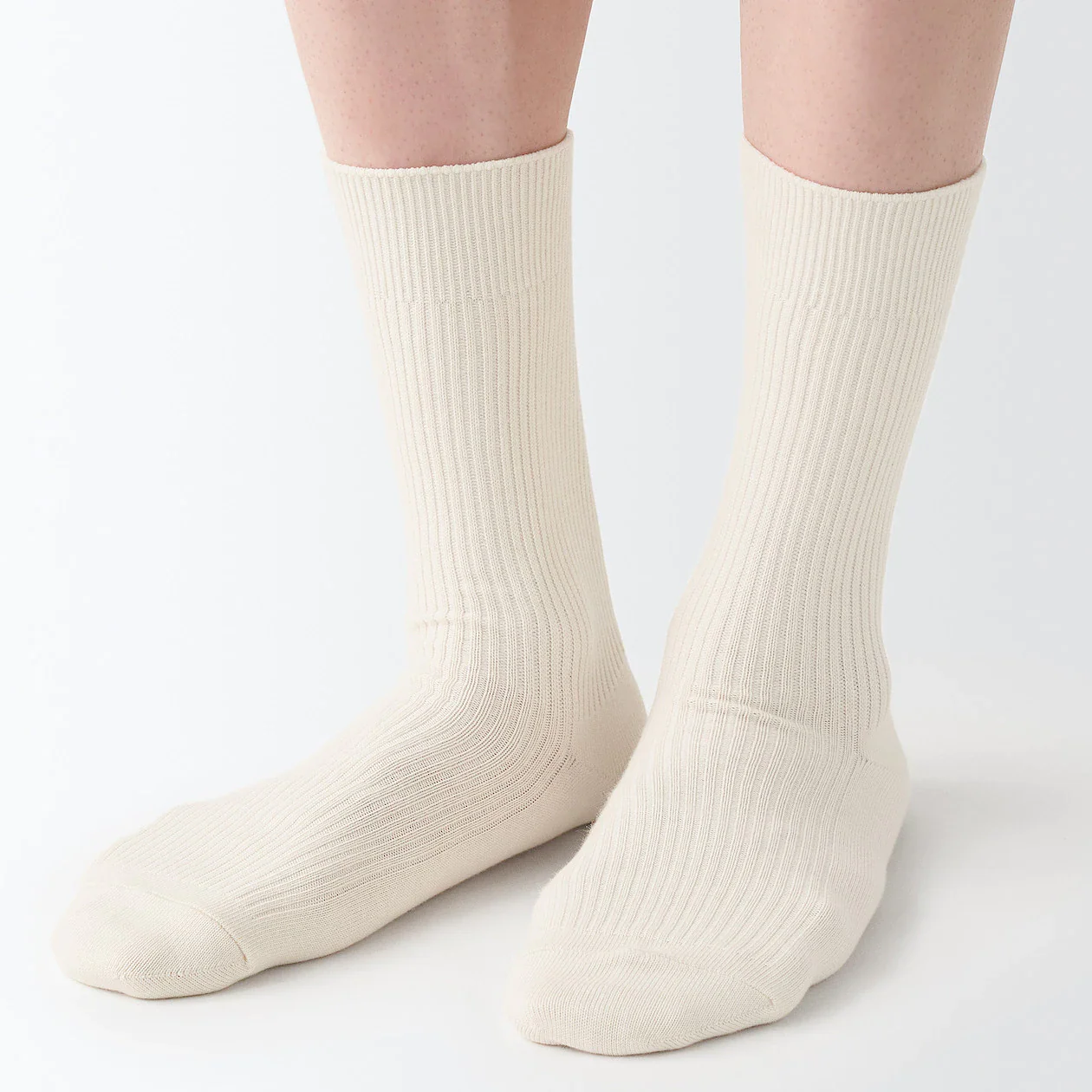 Right Angle Ribbed Long Socks - Image 20