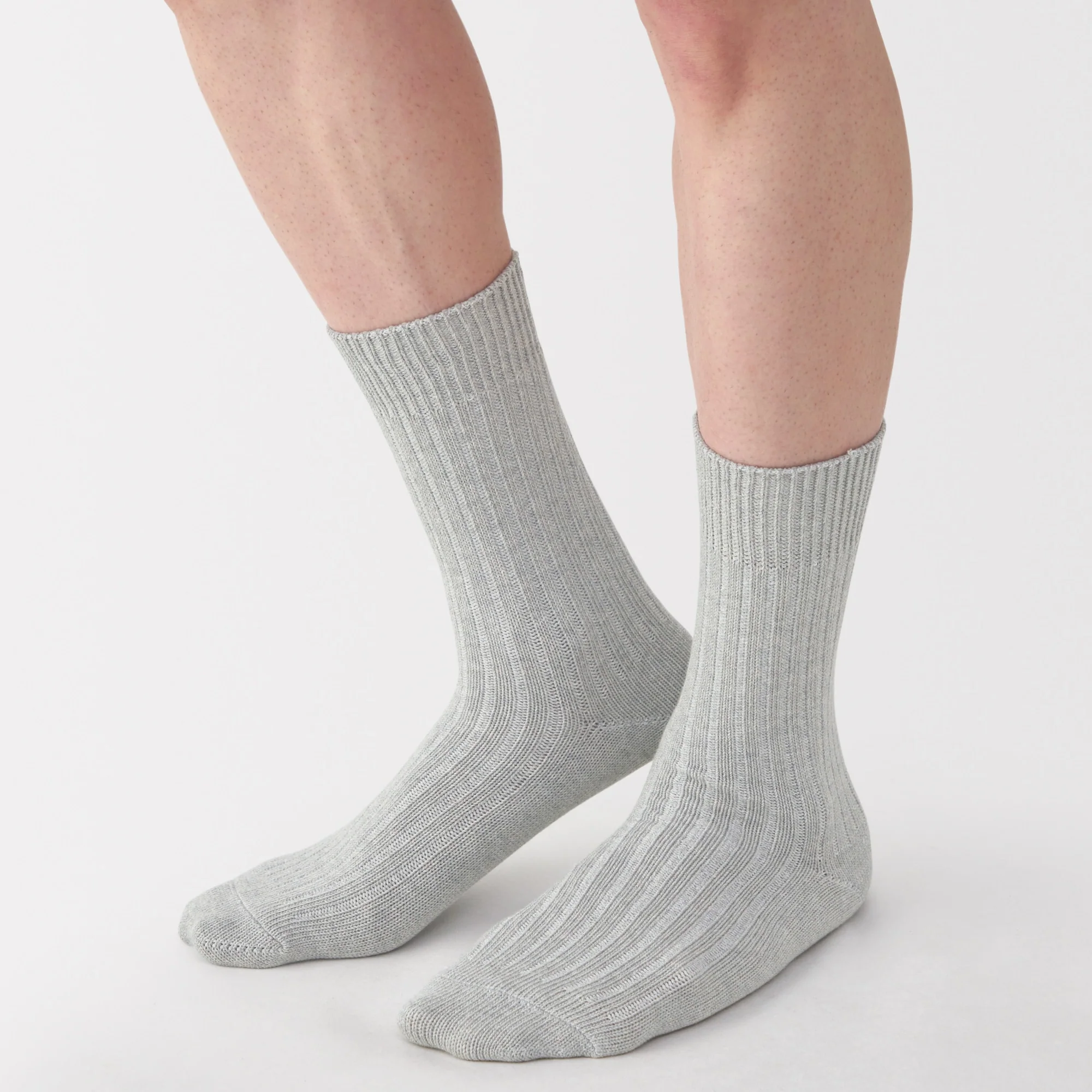 Right Angle Ribbed Thick Socks - Image 7