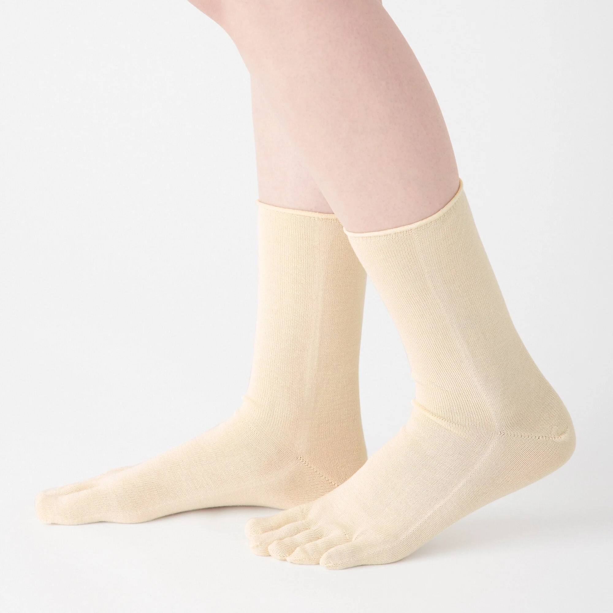 Right Angle Silk Blend 5-Toe Socks - 24.0cm (US W7.5/M6) - Image 4
