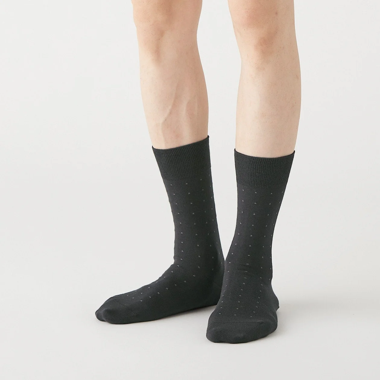 Right Angle Business Socks Dotted Pattern