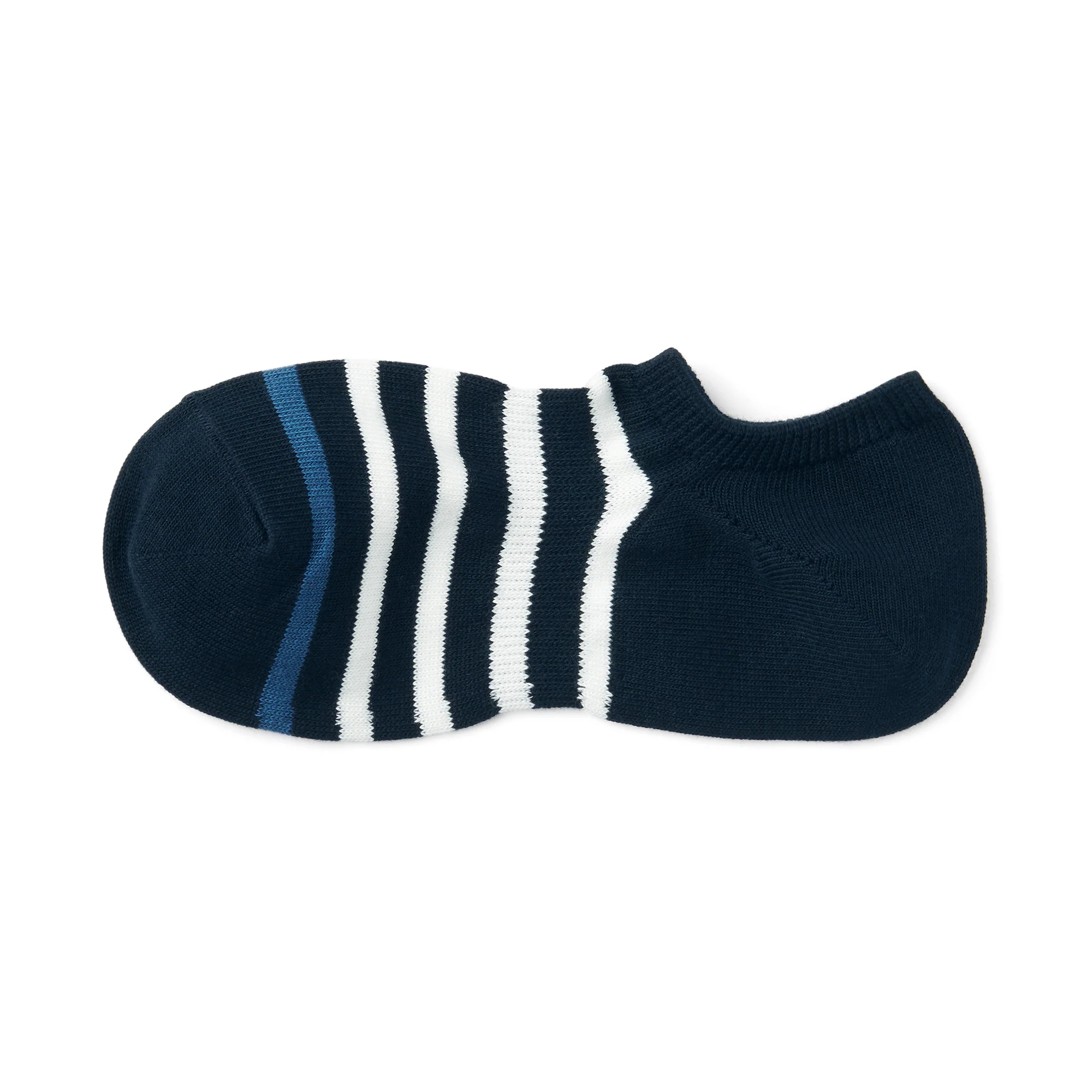 Right Angle Striped Sneaker Socks - Image 14