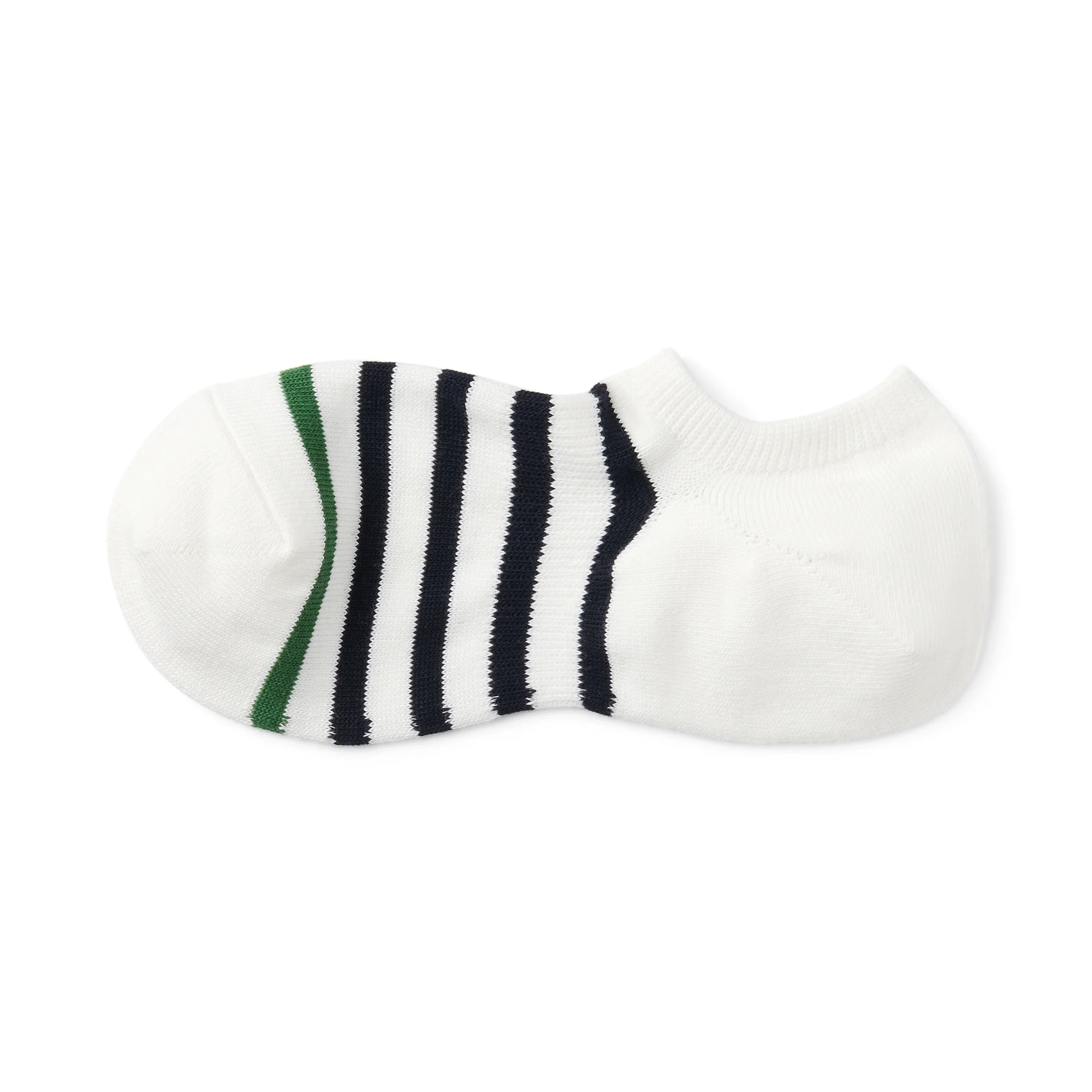 Right Angle Striped Sneaker Socks - Image 5