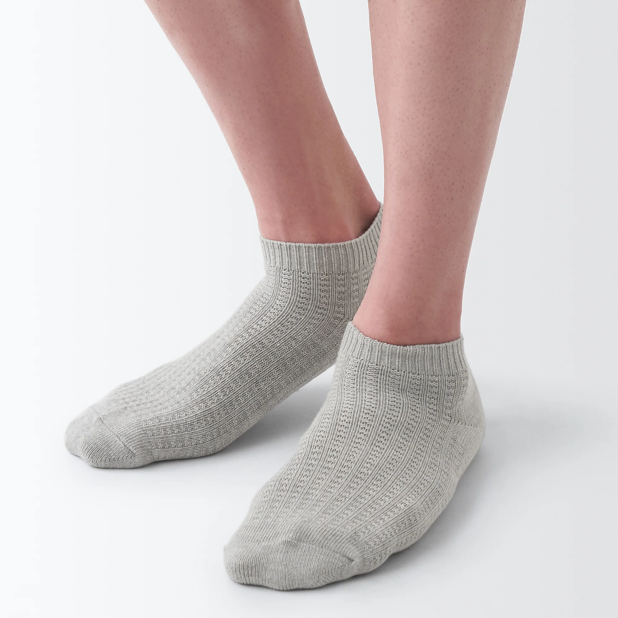 Right Angle Waffle Sneaker Socks - Image 6