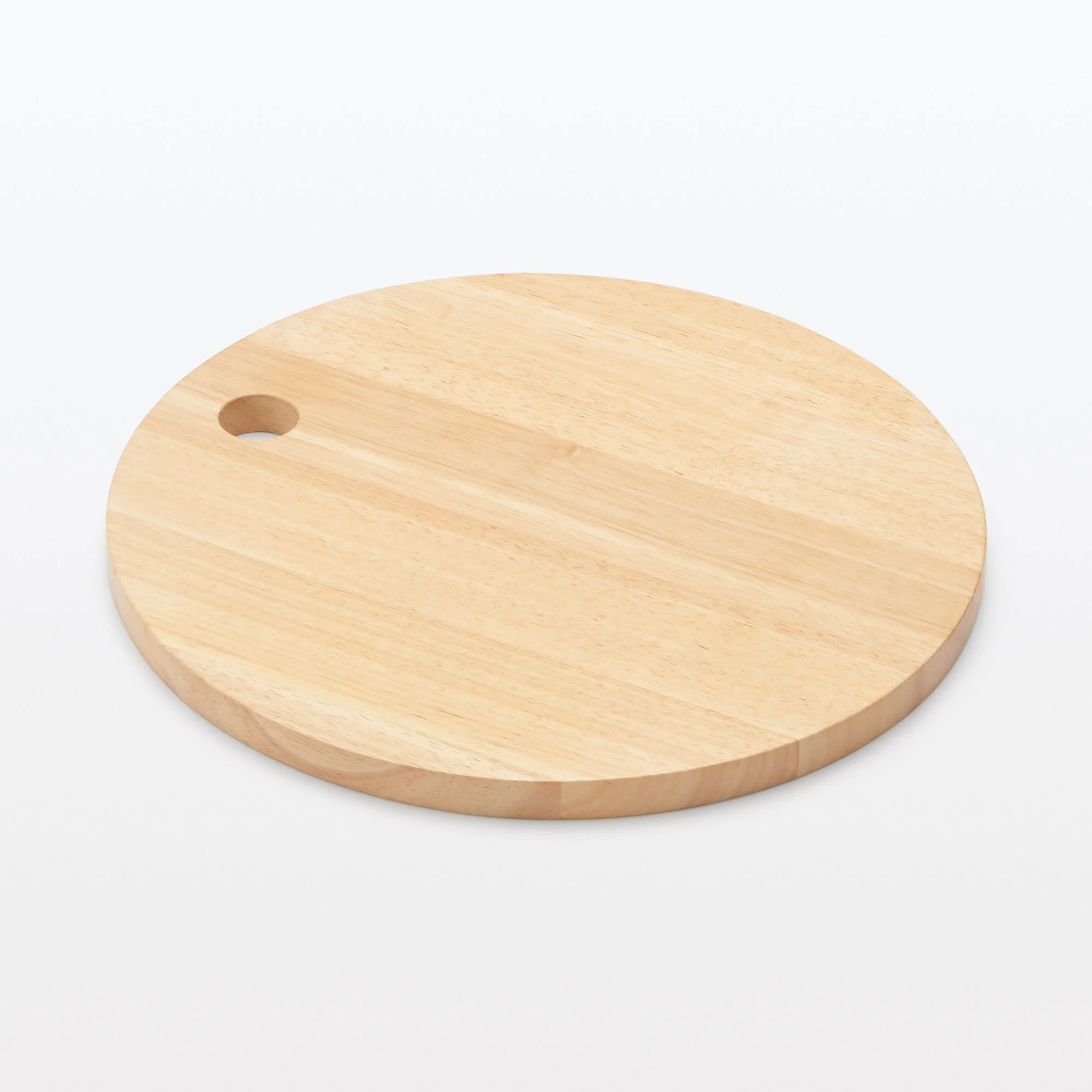 Rubberwood Round Cutting Board - Large - Image 2