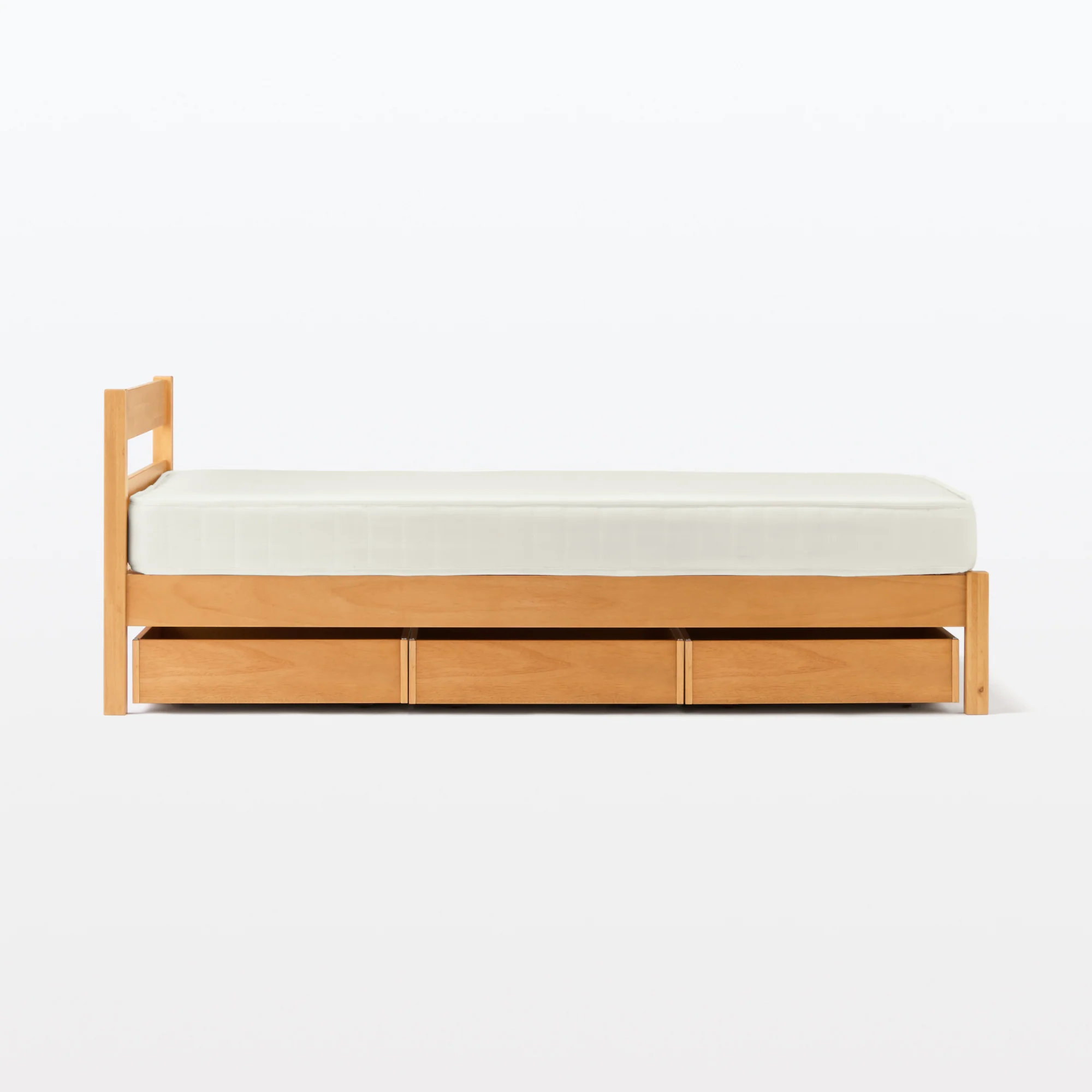 [HD] Rubberwood Wooden Bed - Single - Image 11