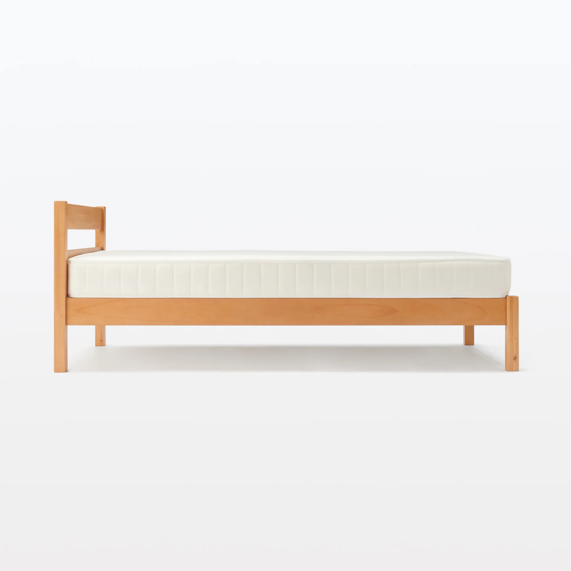 [HD] Rubberwood Wooden Bed - Single - Image 2