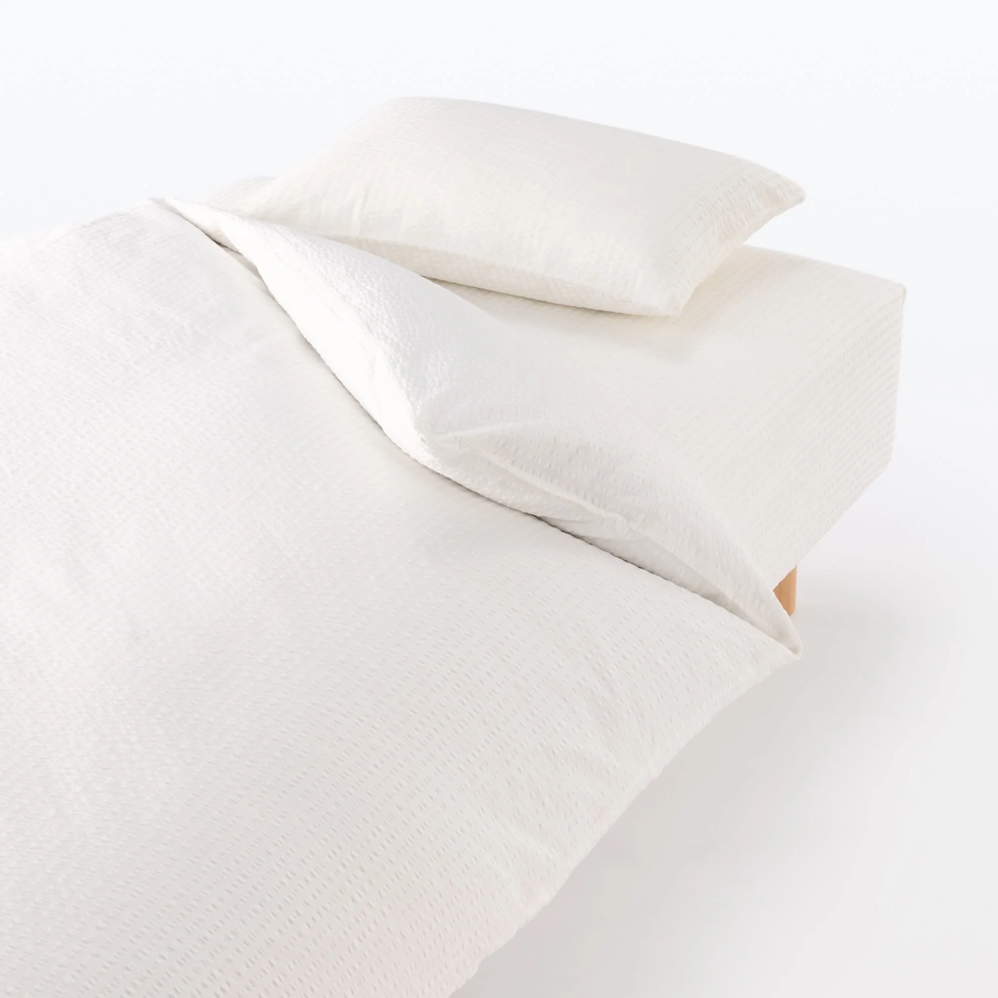 Seersucker Fitted Sheet - Image 6