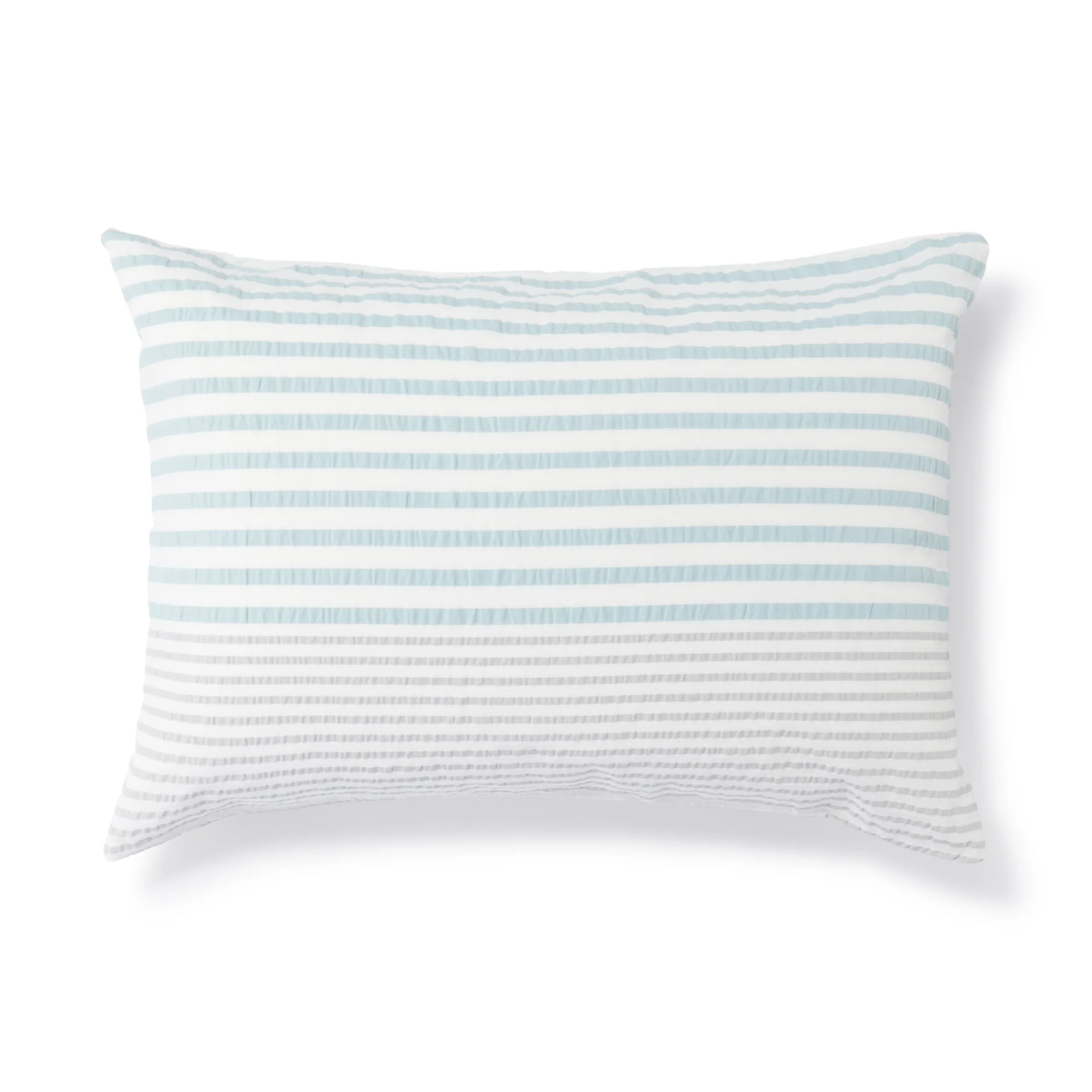 Seersucker Striped Pillowcase