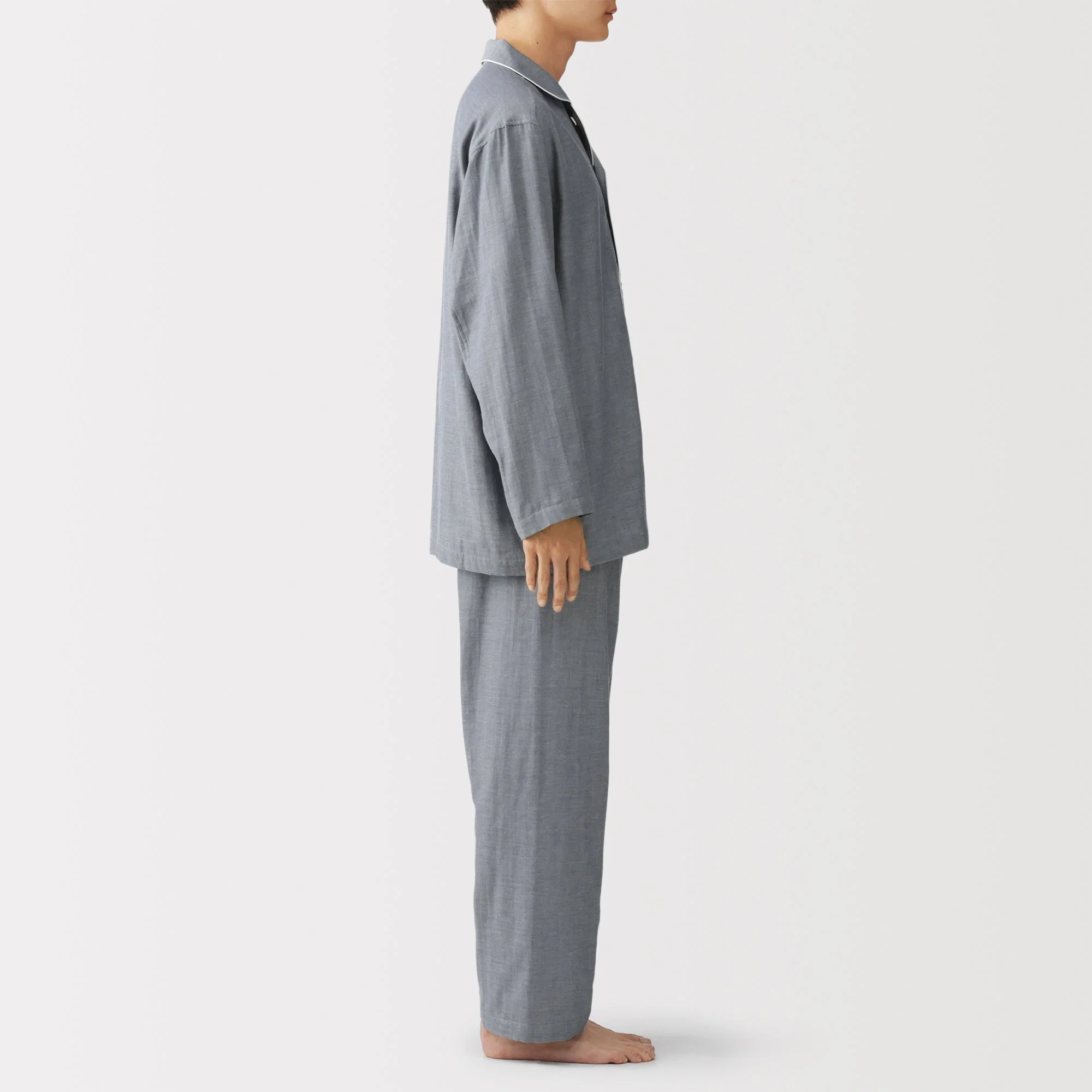 Side Seamless Double Gauze Pajamas - Image 16