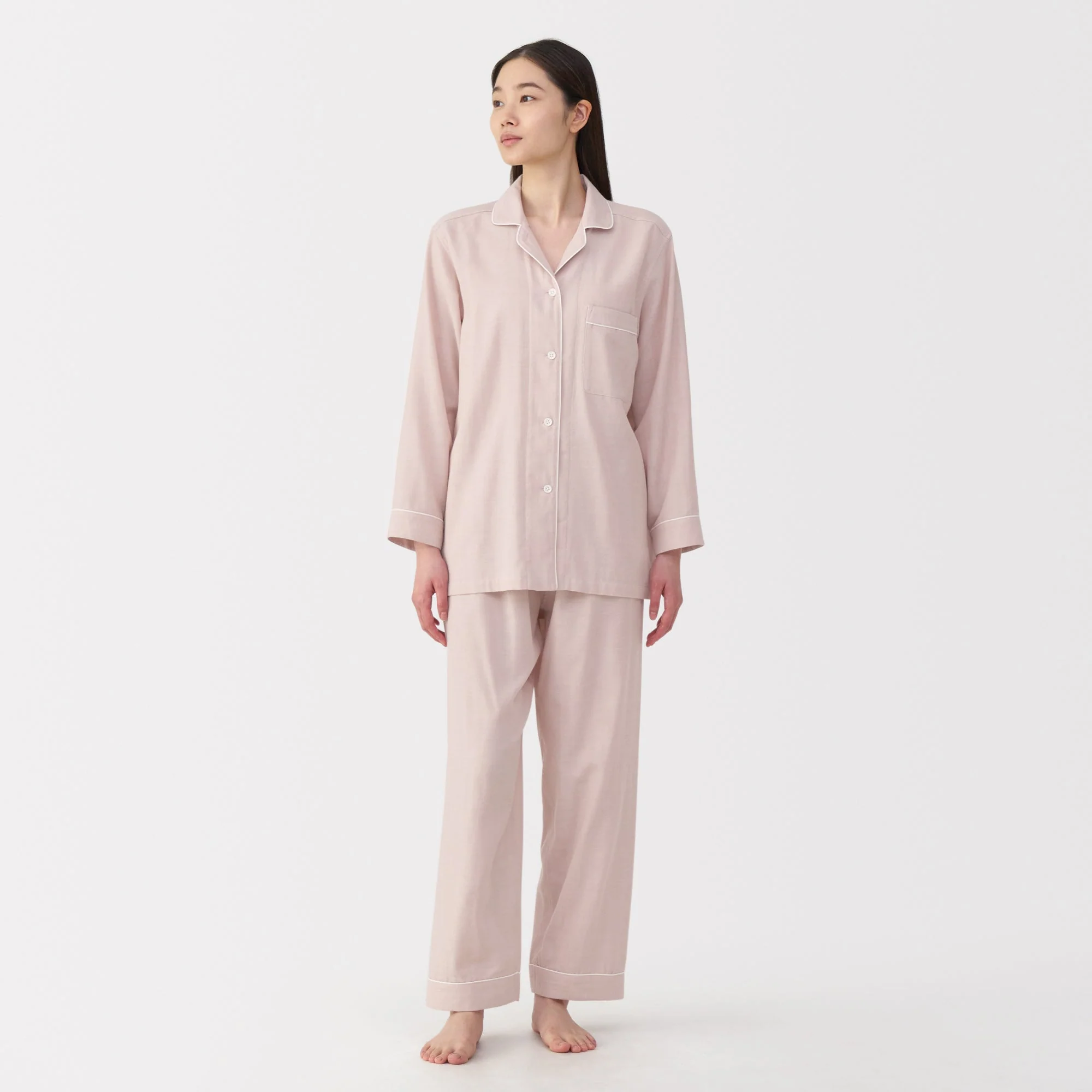 Side Seamless Double Gauze Pajamas - Image 16