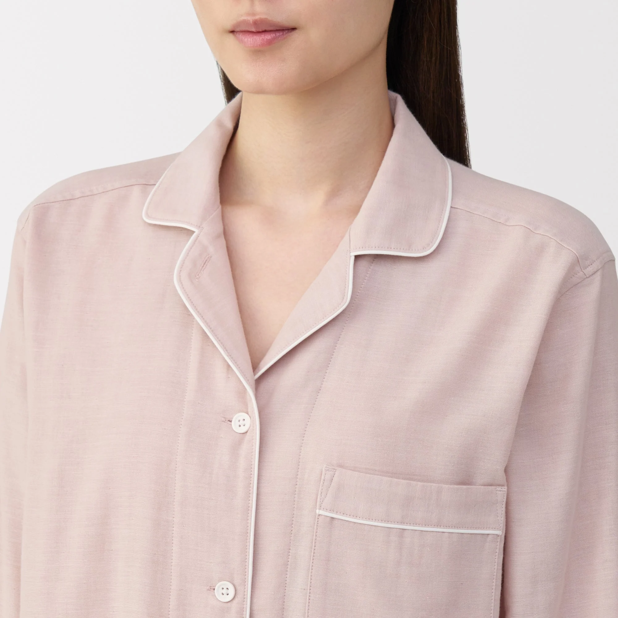 Side Seamless Double Gauze Pajamas - Image 20