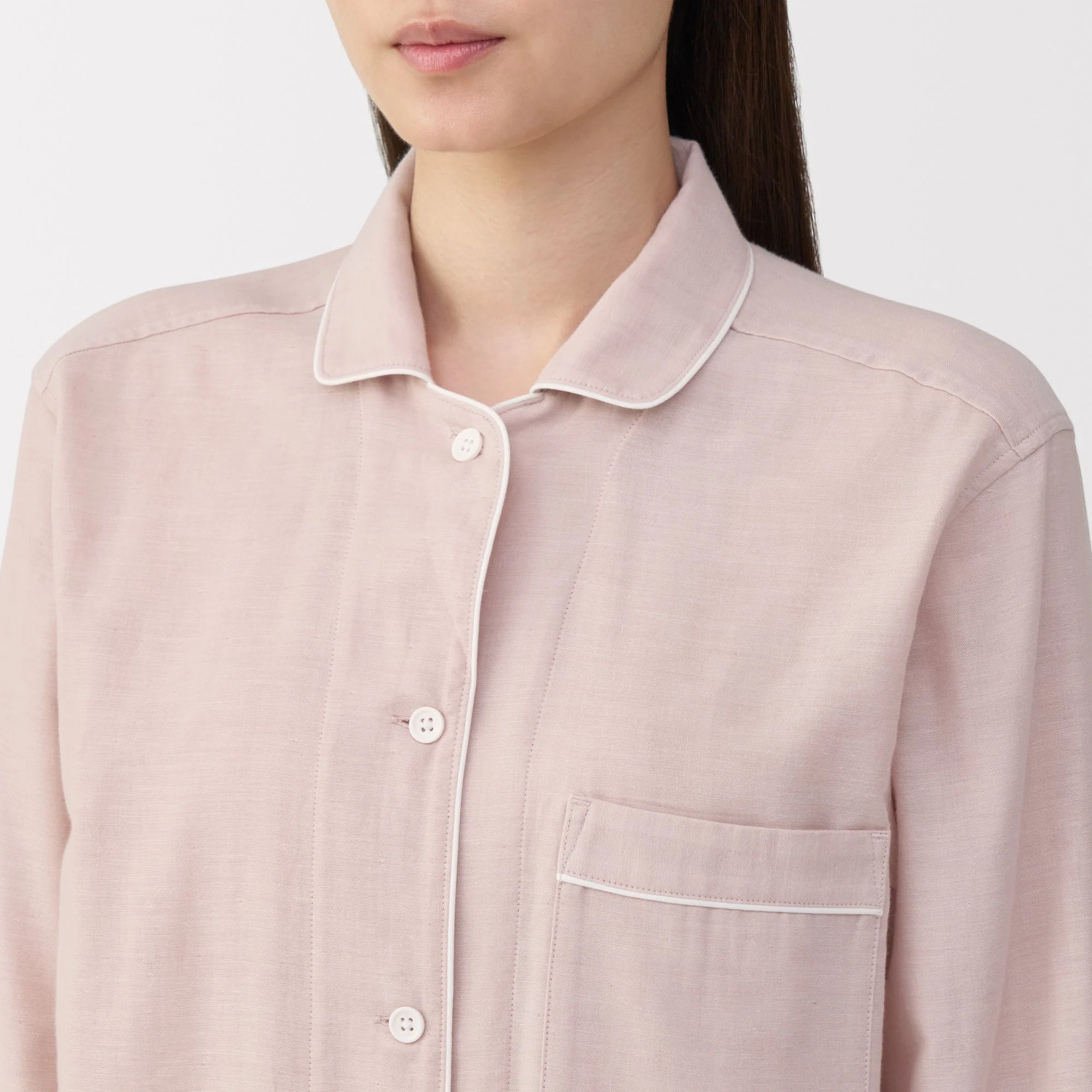 Side Seamless Double Gauze Pajamas - Image 21