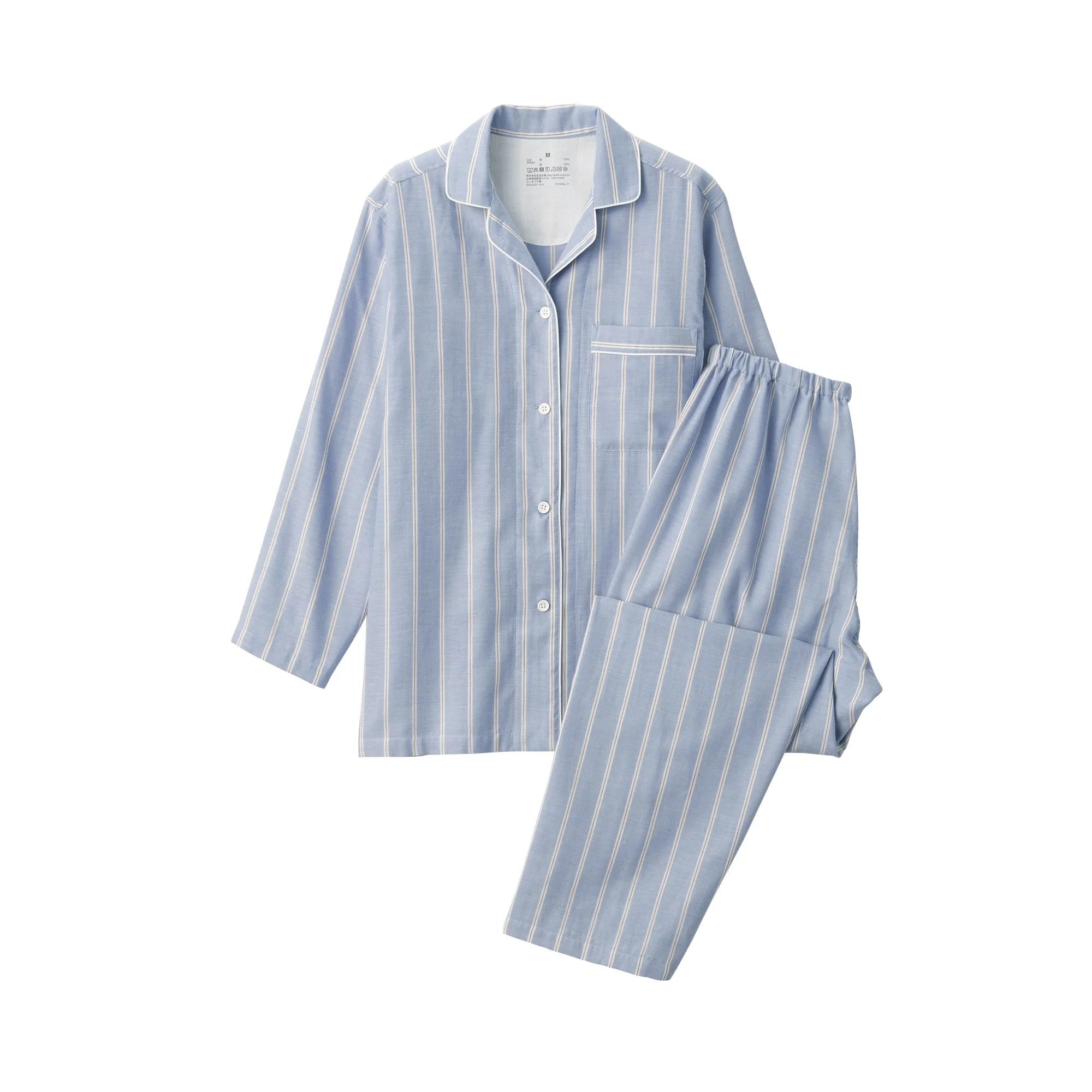 Side Seamless Double Gauze Pajamas - Image 41