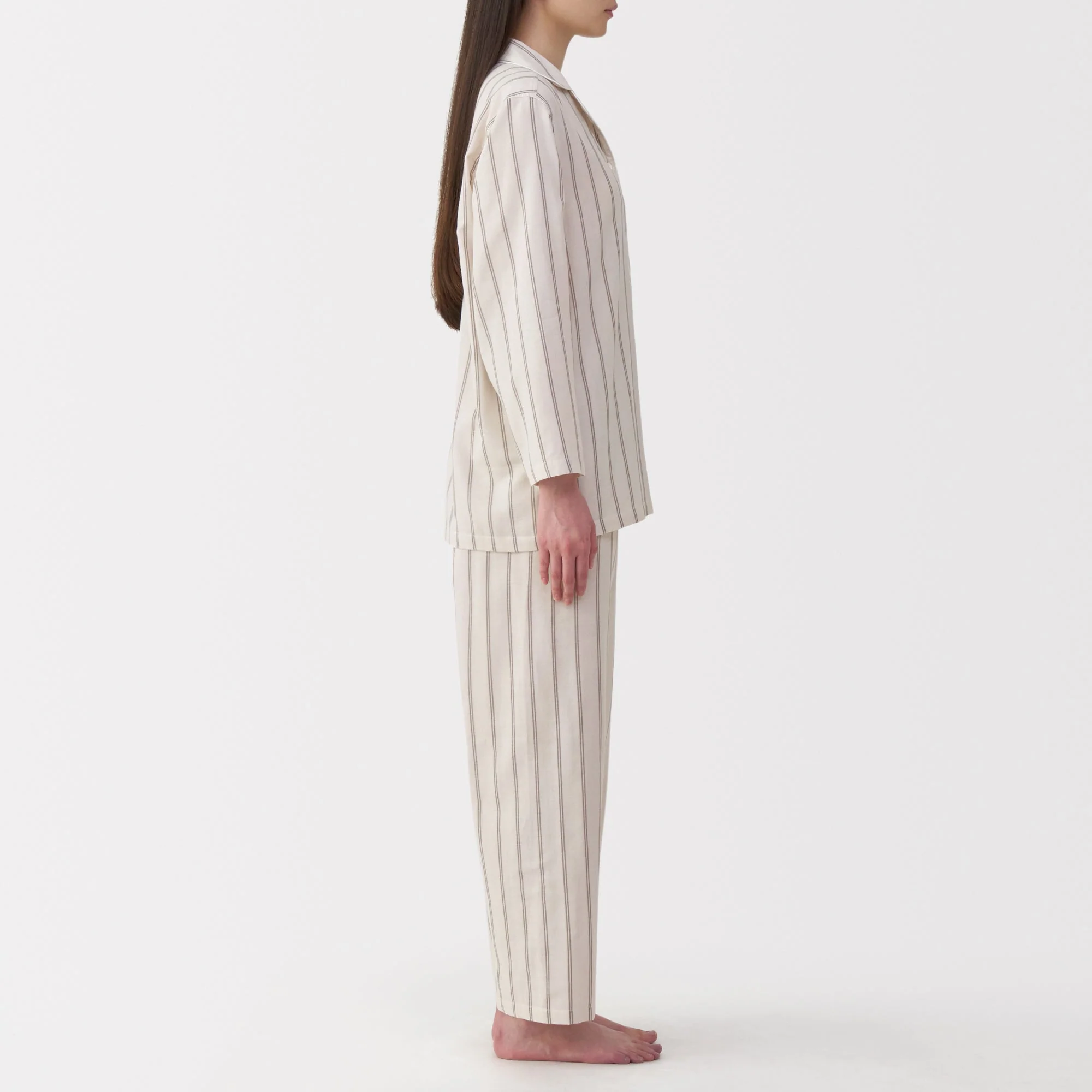 Side Seamless Double Gauze Pajamas - Image 5