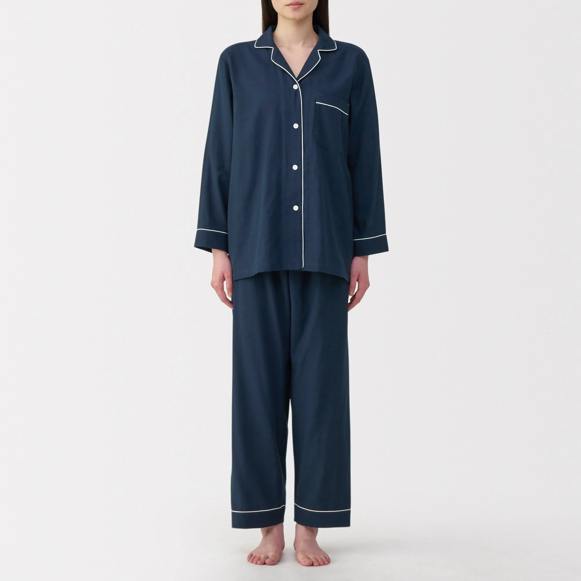 Side Seamless Double Gauze Pajamas - Image 56