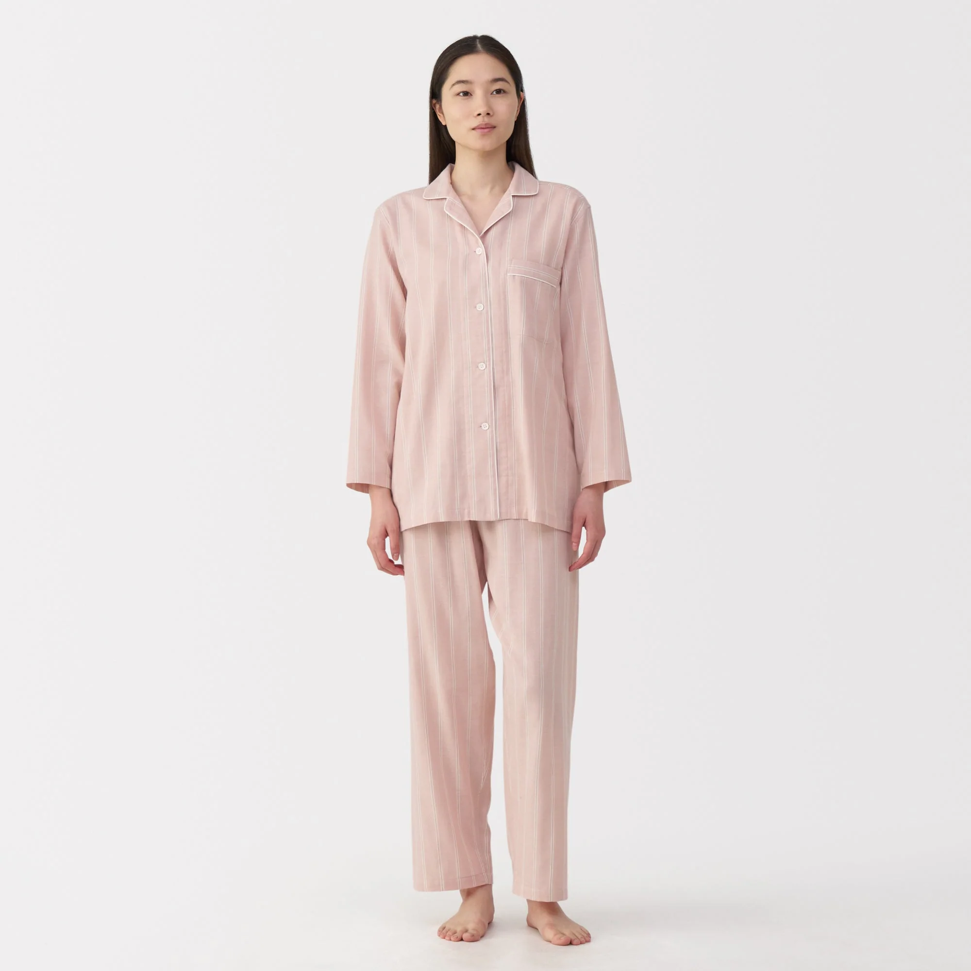 Side Seamless Double Gauze Pajamas - Image 79