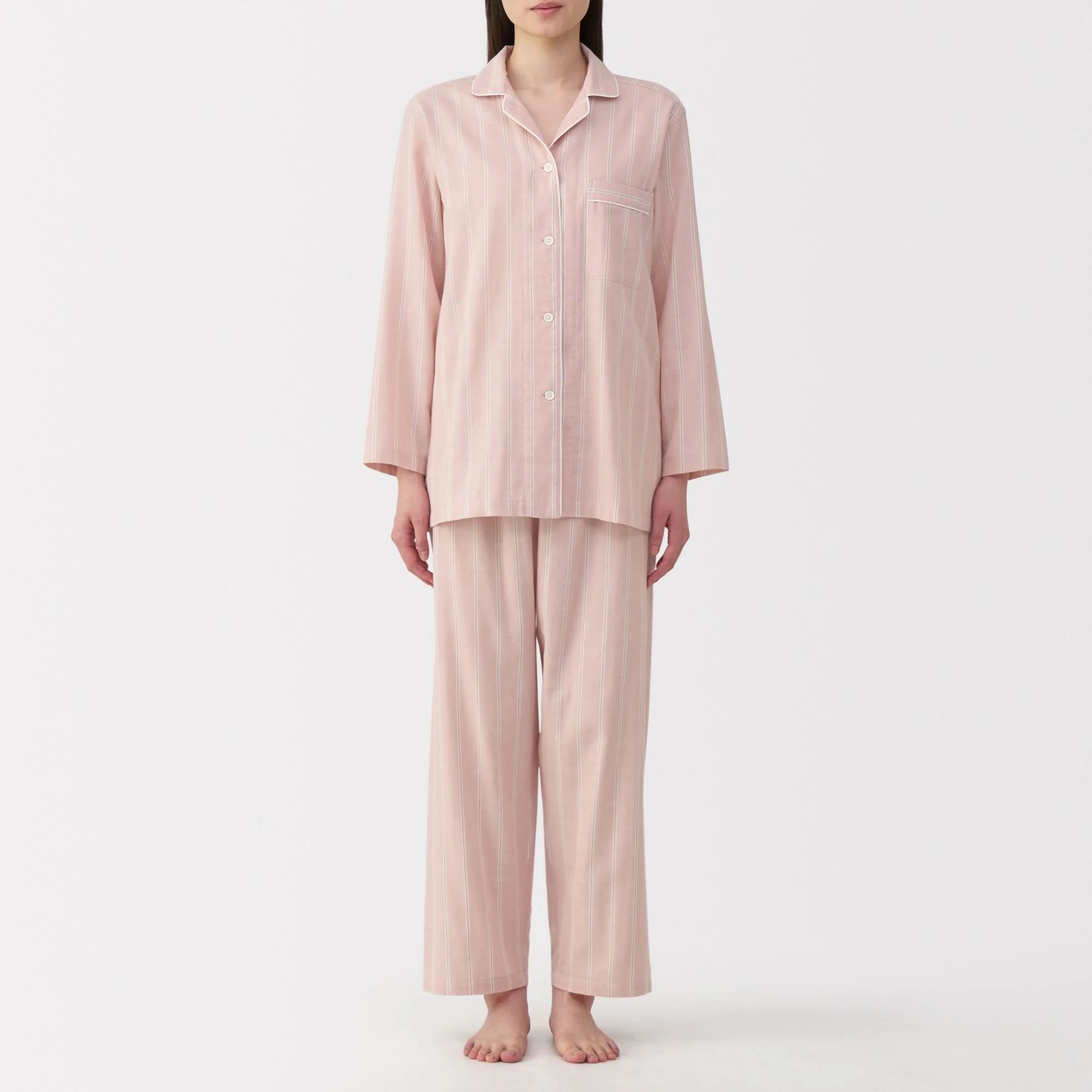 Side Seamless Double Gauze Pajamas - Image 80