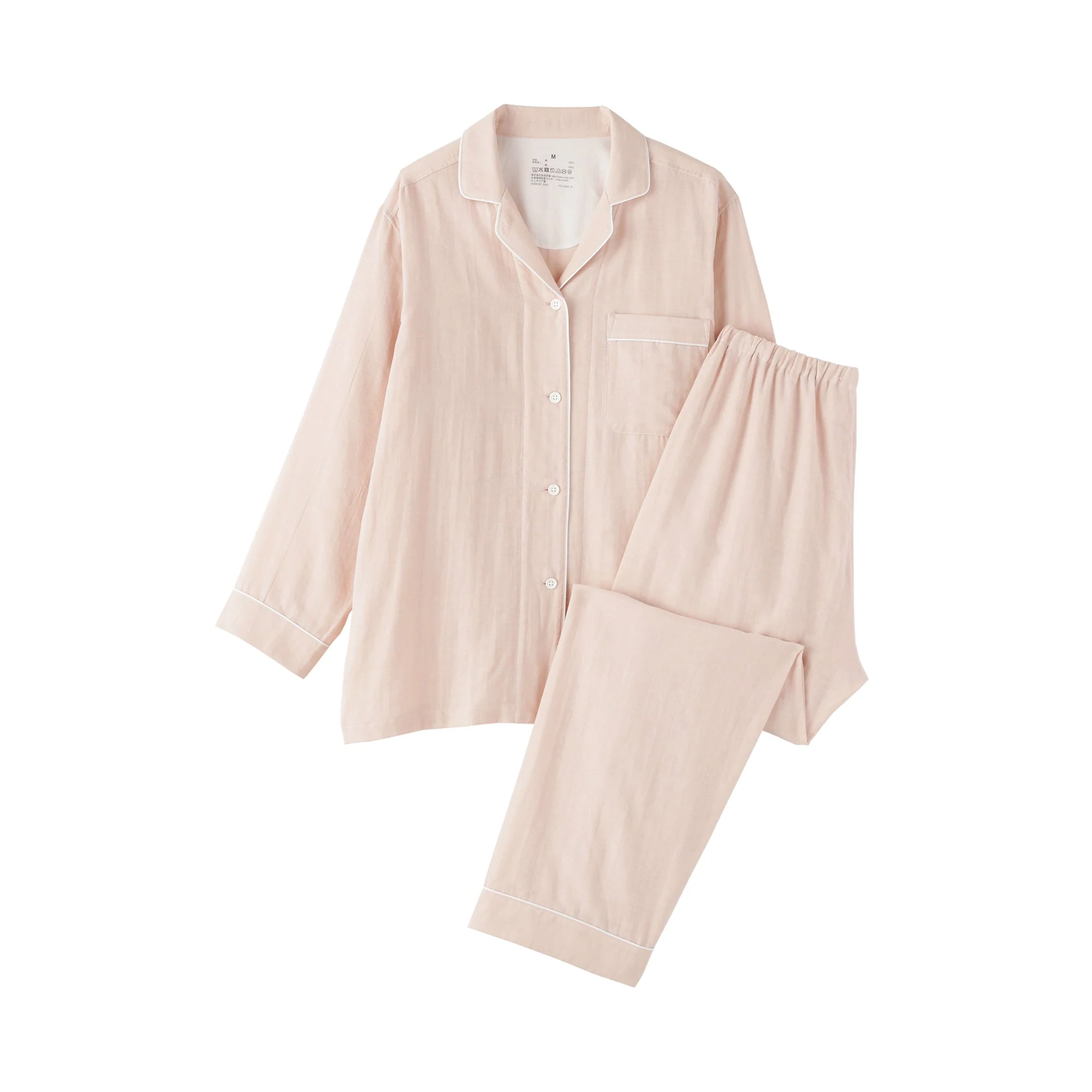 Side Seamless Double Gauze Pajamas - Image 14